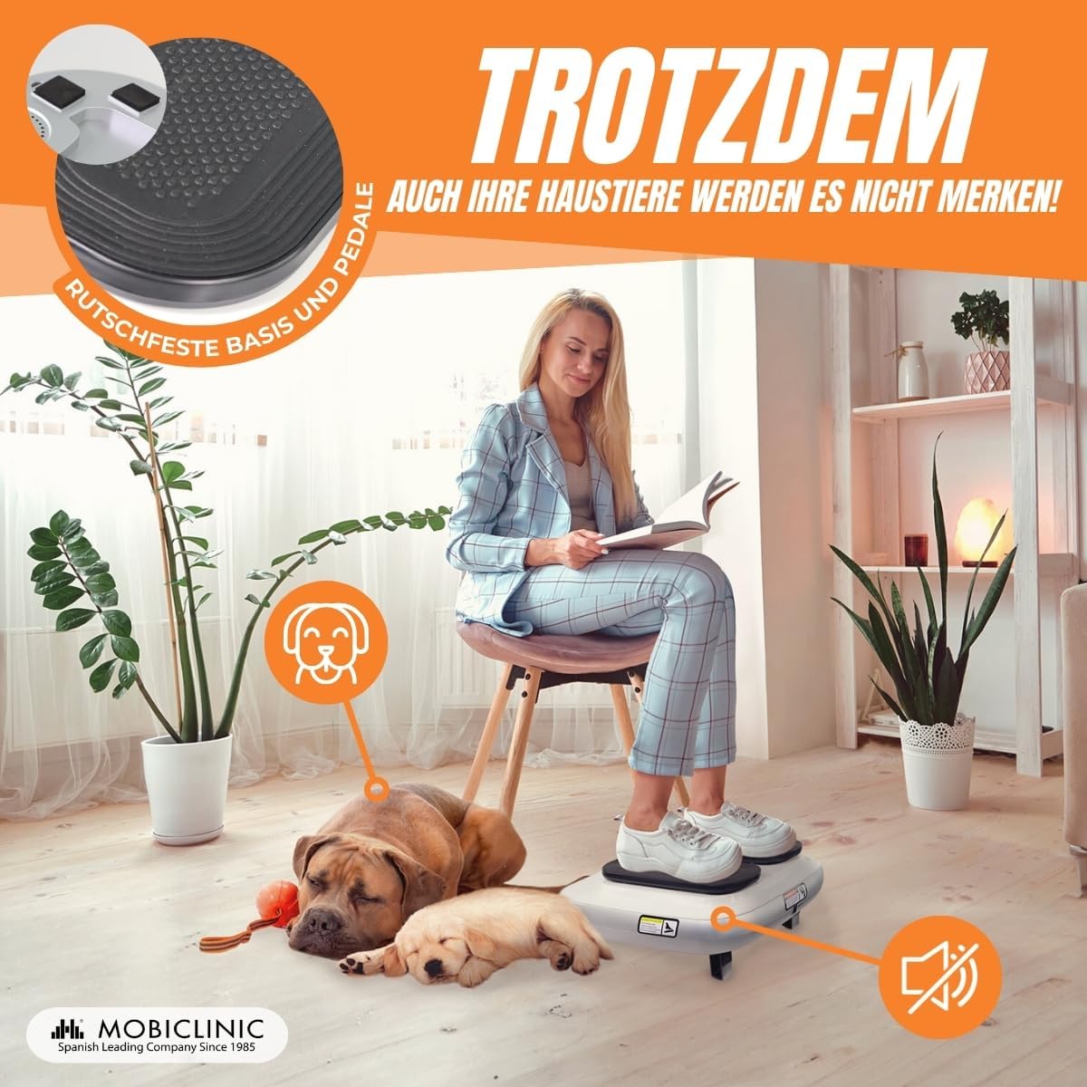 Legfit Beintrainer mit Fernbedienung und einstellbarer Geschwindigkeit