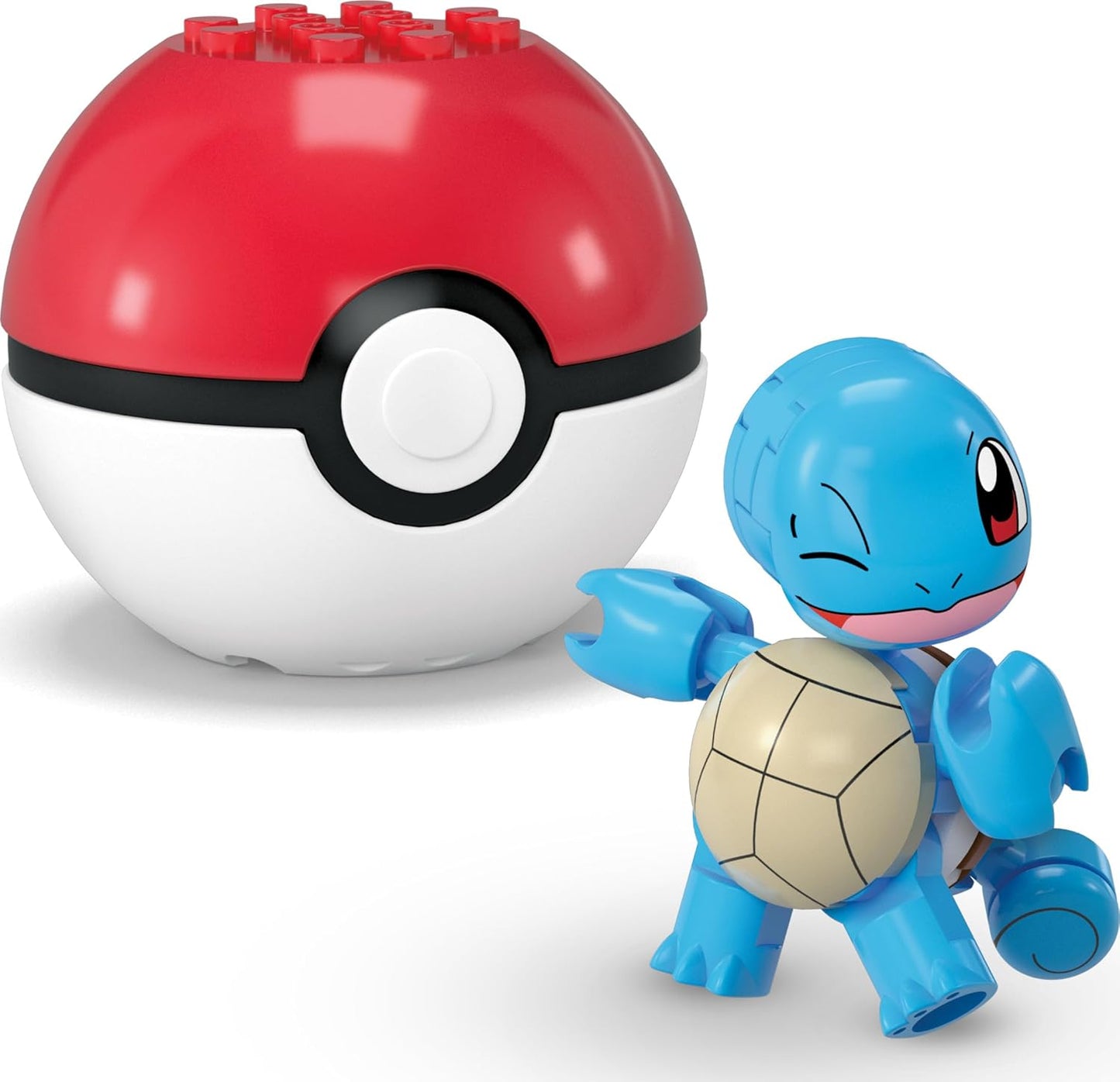 Pokémon Actionfigur Bauspielzeug-Set Schiggy und Tragosso, Schiggy und Tragosso