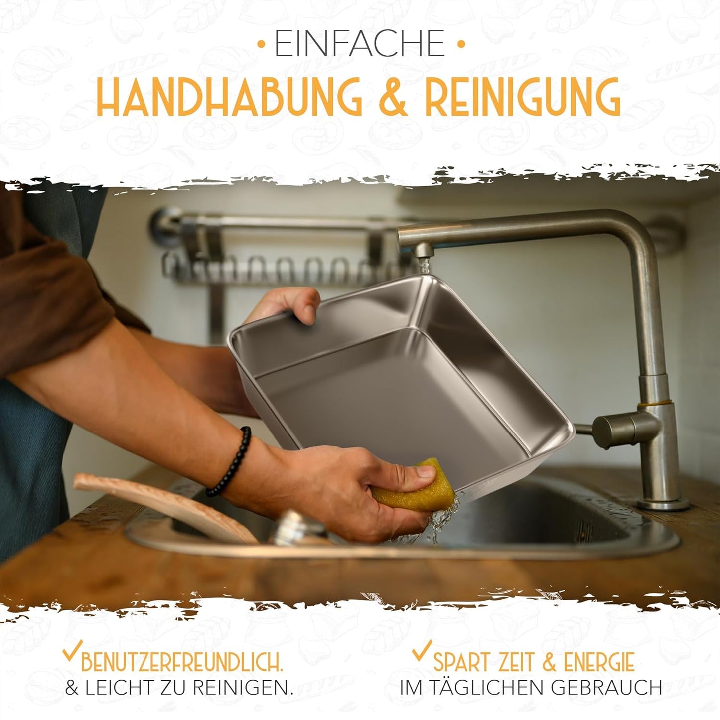 Dampfschüssel mit Lavasteinen, Dampfschüssel - mit Lavasteinen