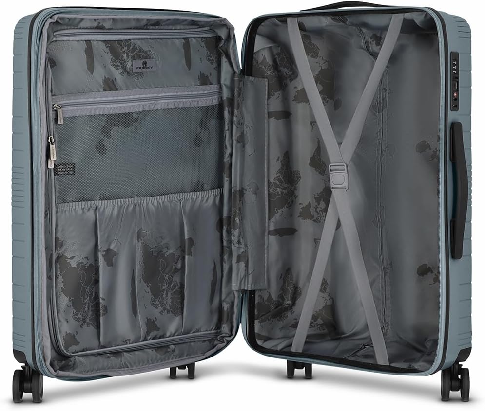 3-teiliges Hartschallenkofferset - Dallas 3.0, Kofferset (3-teilig) Grey