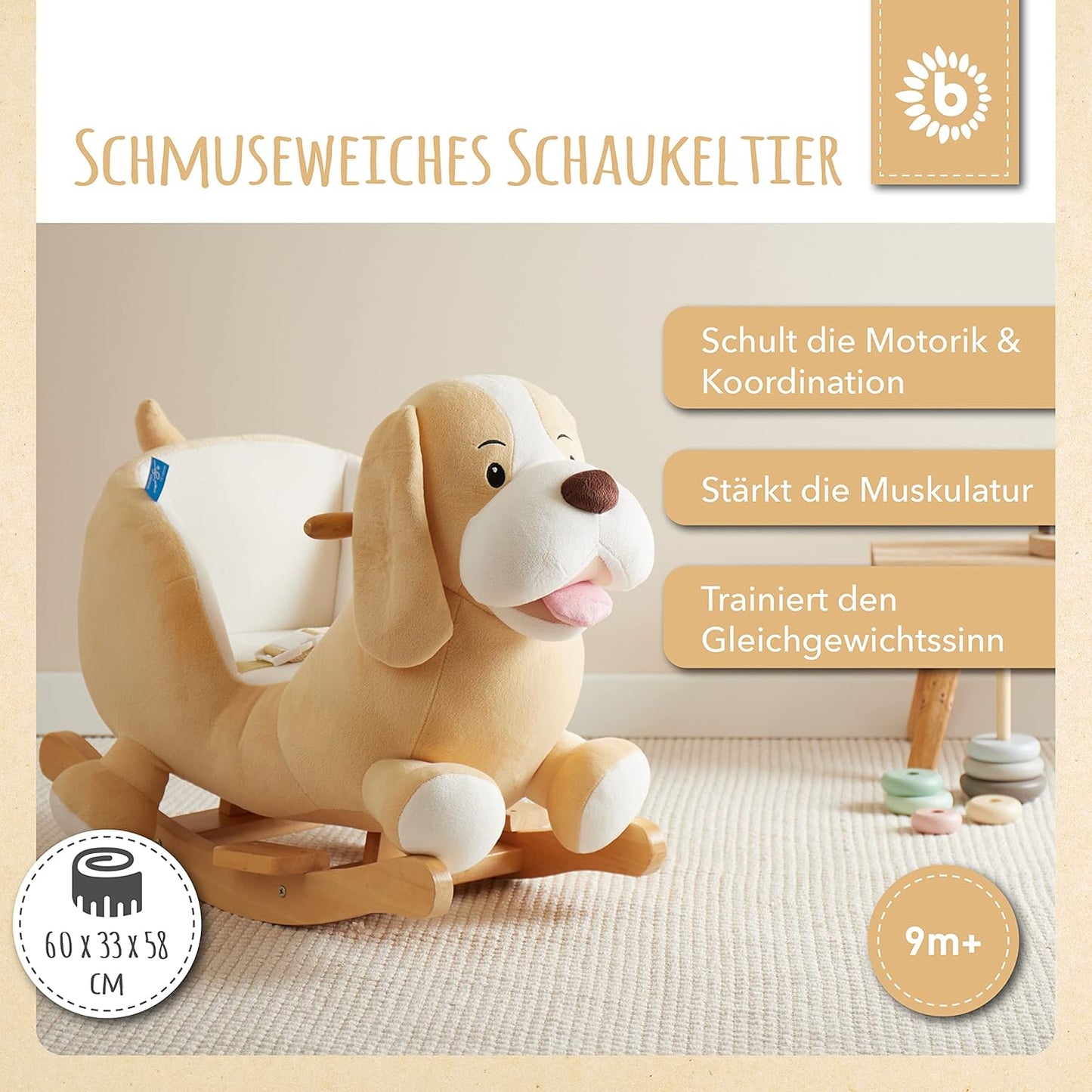 Schaukel Hund Sam, Hund Sam