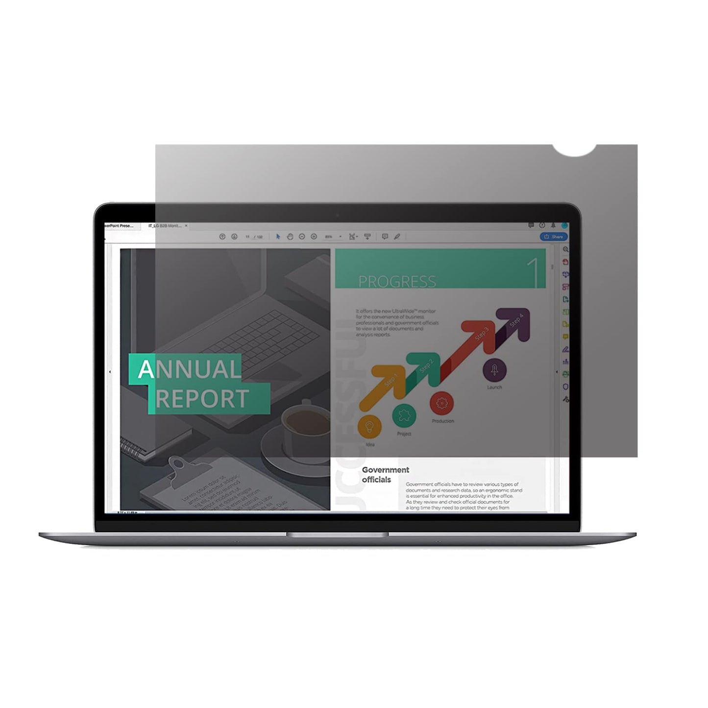 Laptop-Privacy-Filter für 12.5 Zoll, 12.5" 16:9