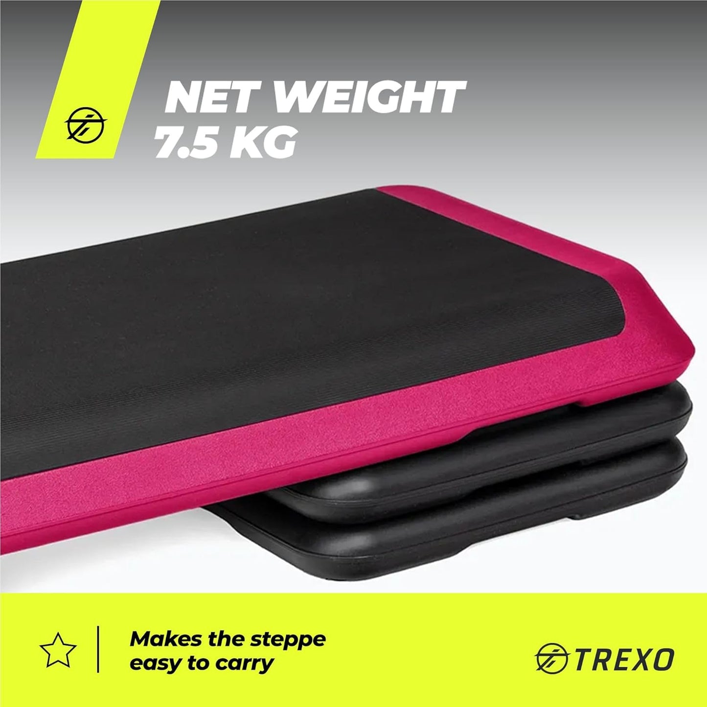 Aerobic Stepper für Cardio Fitness, Pink