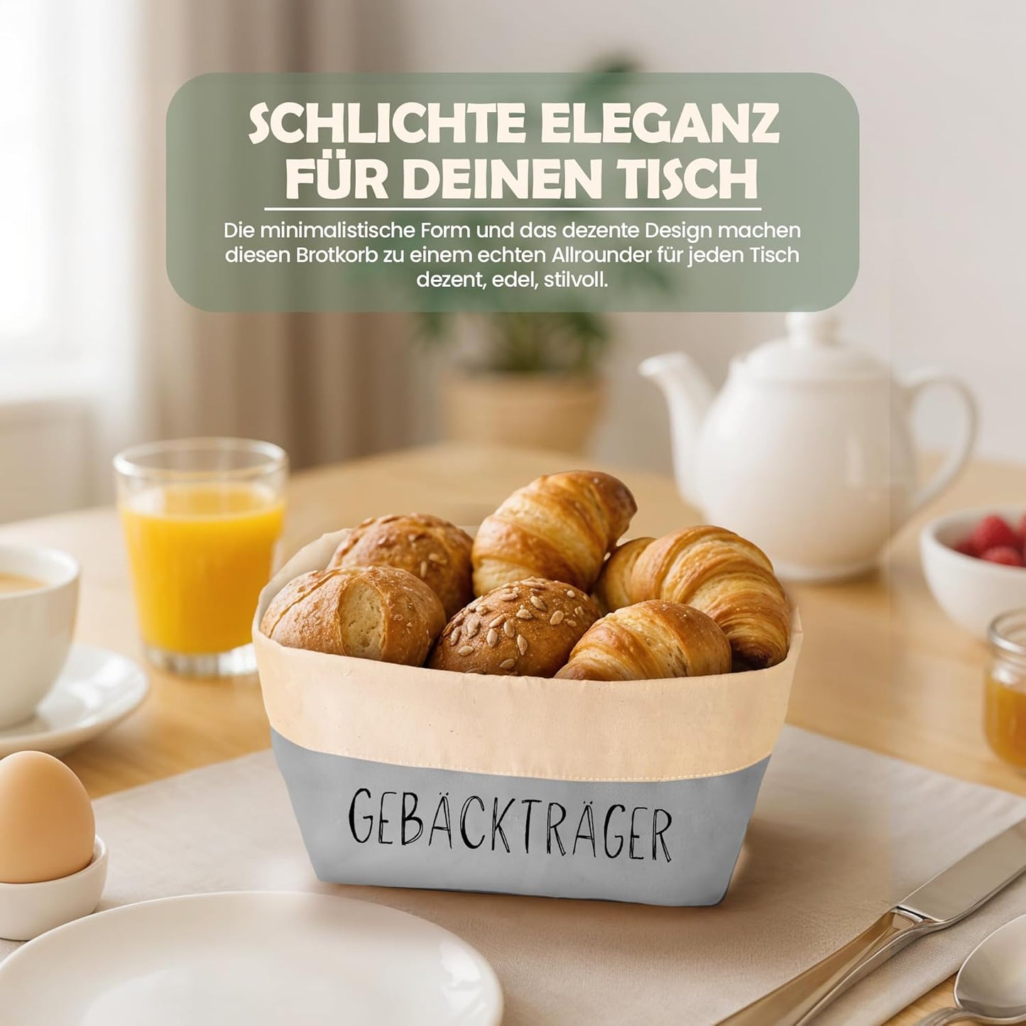 Brotkorb Gebäckträger, Gebäckträger