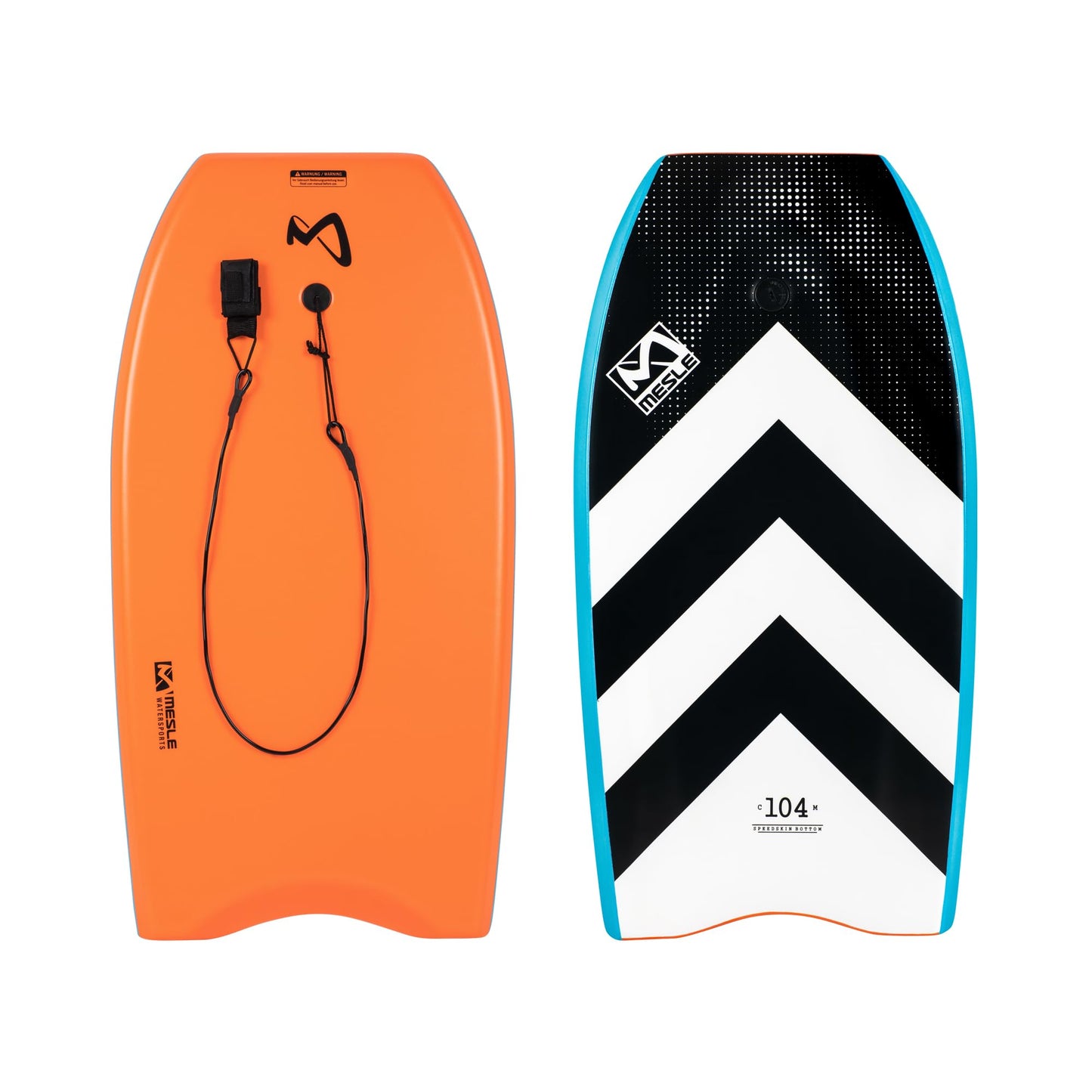 Bodyboard Speed Skin, orange 39'' (99 cm)