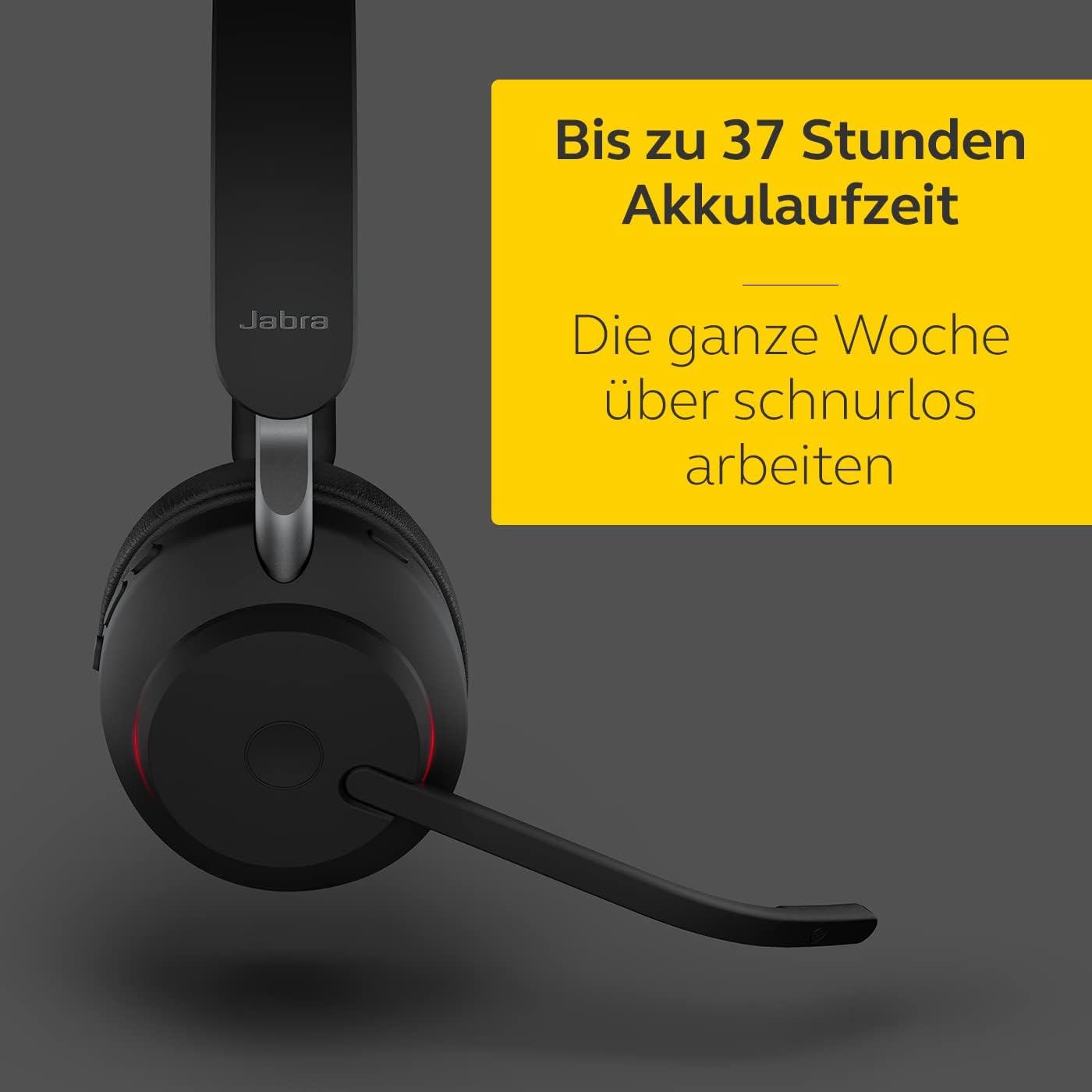 Evolve2 65 Mono-Headset mit Geräuschunterdrückung, USB-A dongle, Mono, Alle Plattformen, Schwarz