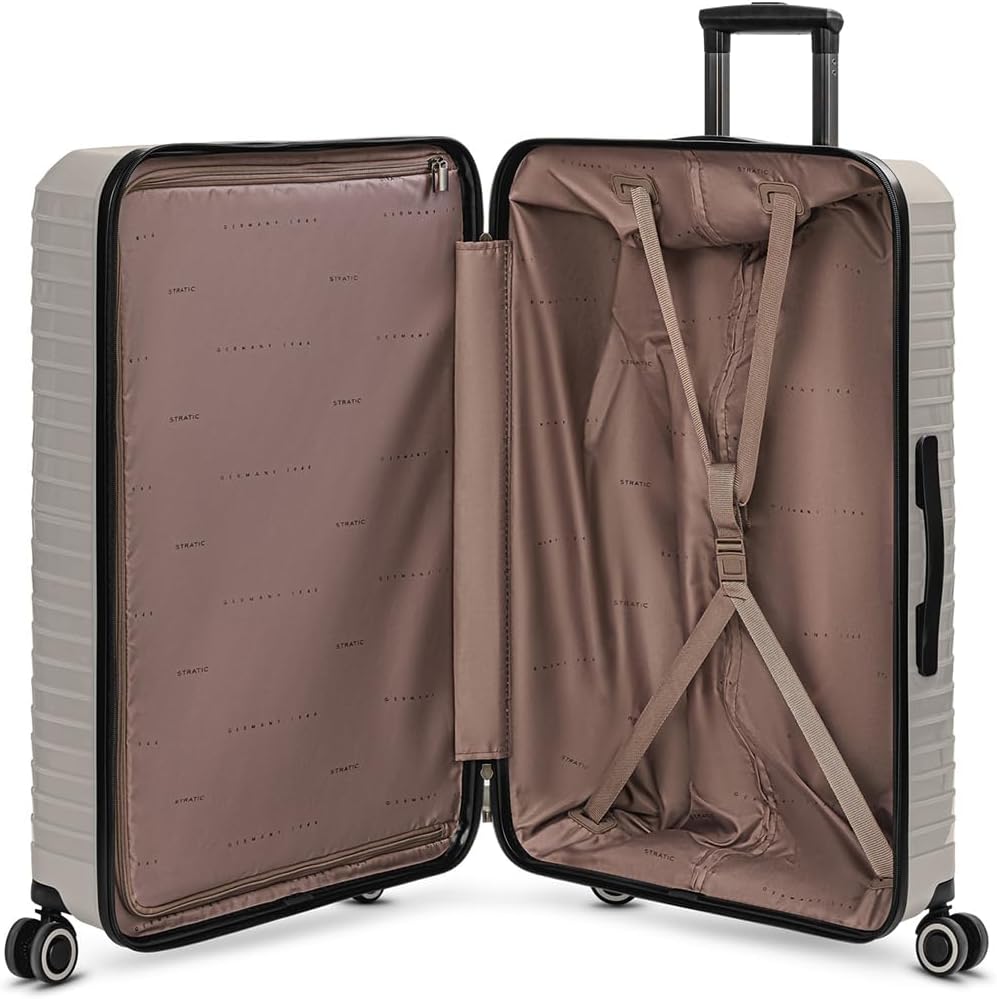 Shine Koffer mit 4 Rollen, Taupe Koffer L (76 cm)