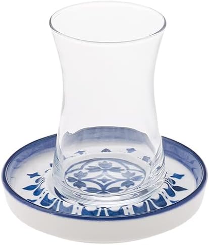 Türkisches Teeservice, Blu