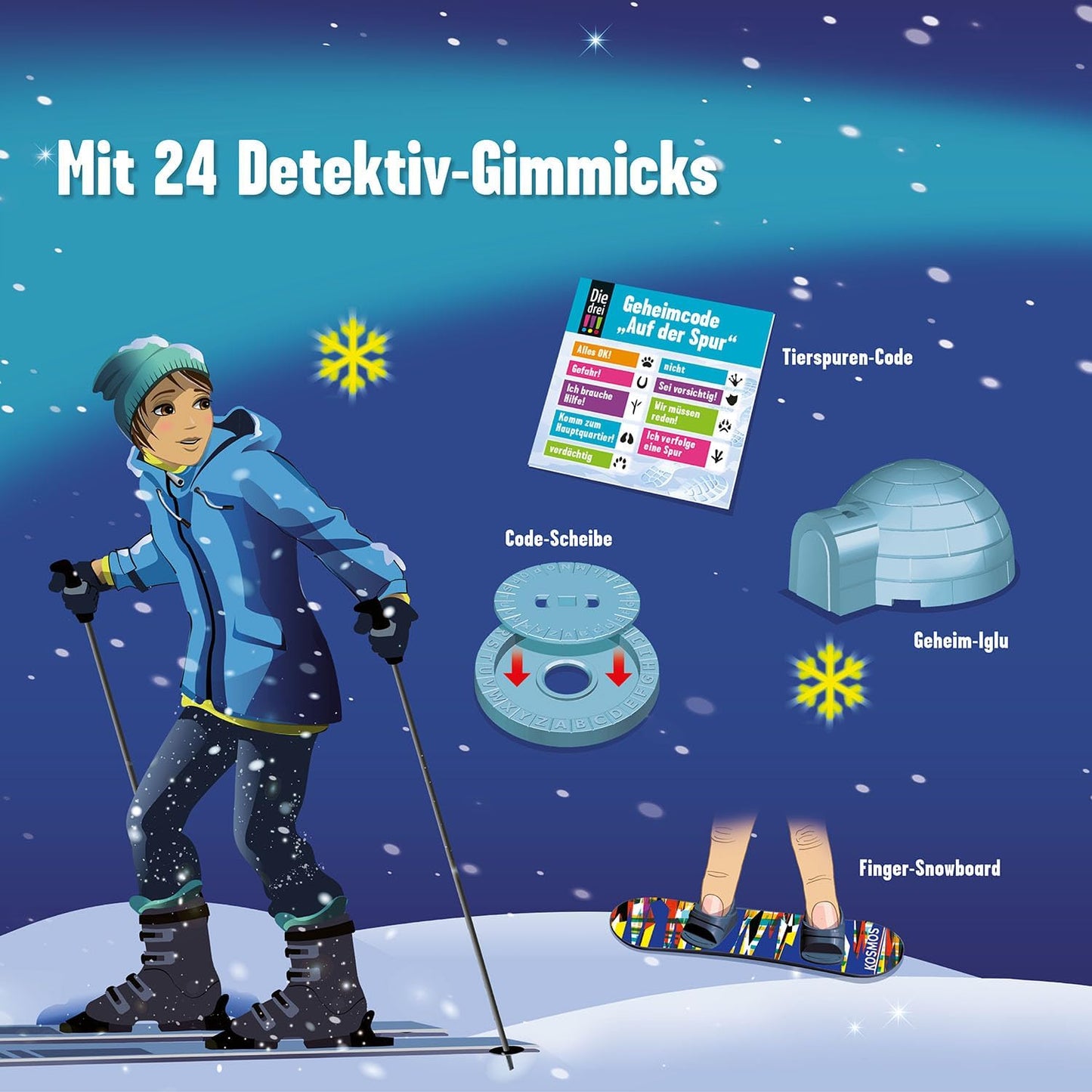 Die drei!!! Löse das Rätsel um das Geheimnis auf der Ski-Freizeit