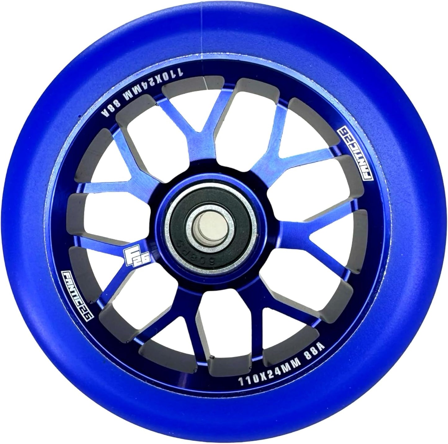 Spy7 Stunt Scooter Rolle, Blau/Pu Blau