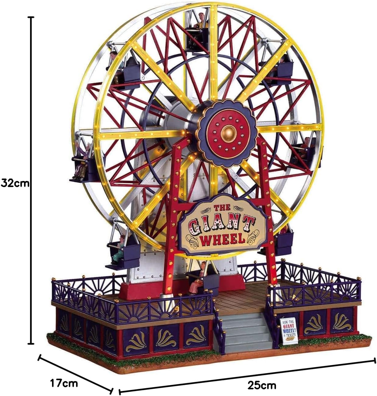 94482-UK Carnival Riesenrad mit Licht und Sound