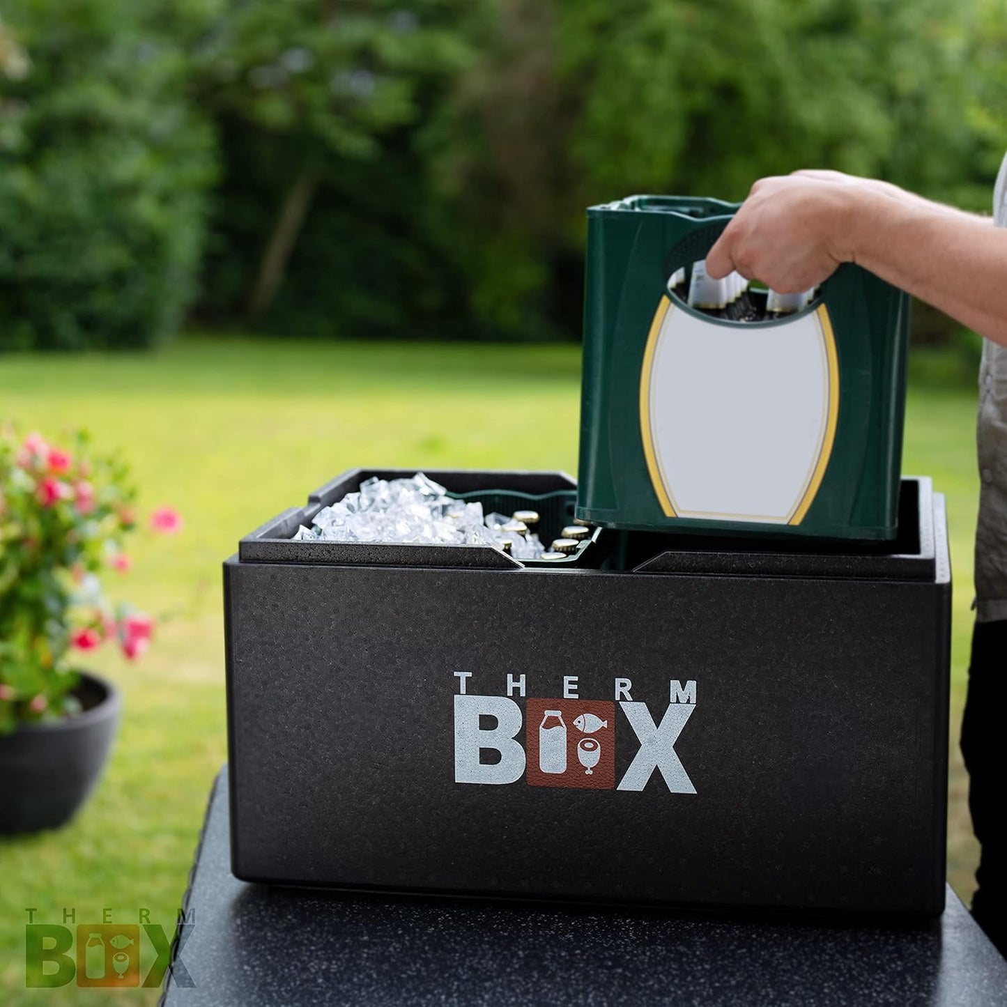 Styroporbox B80, Schwarz