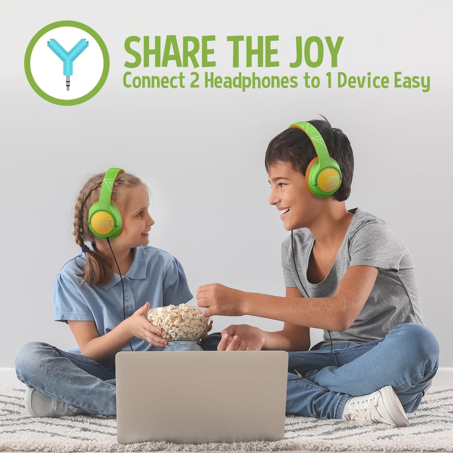 Bluetooth-Kinderkopfhörer, Turtle