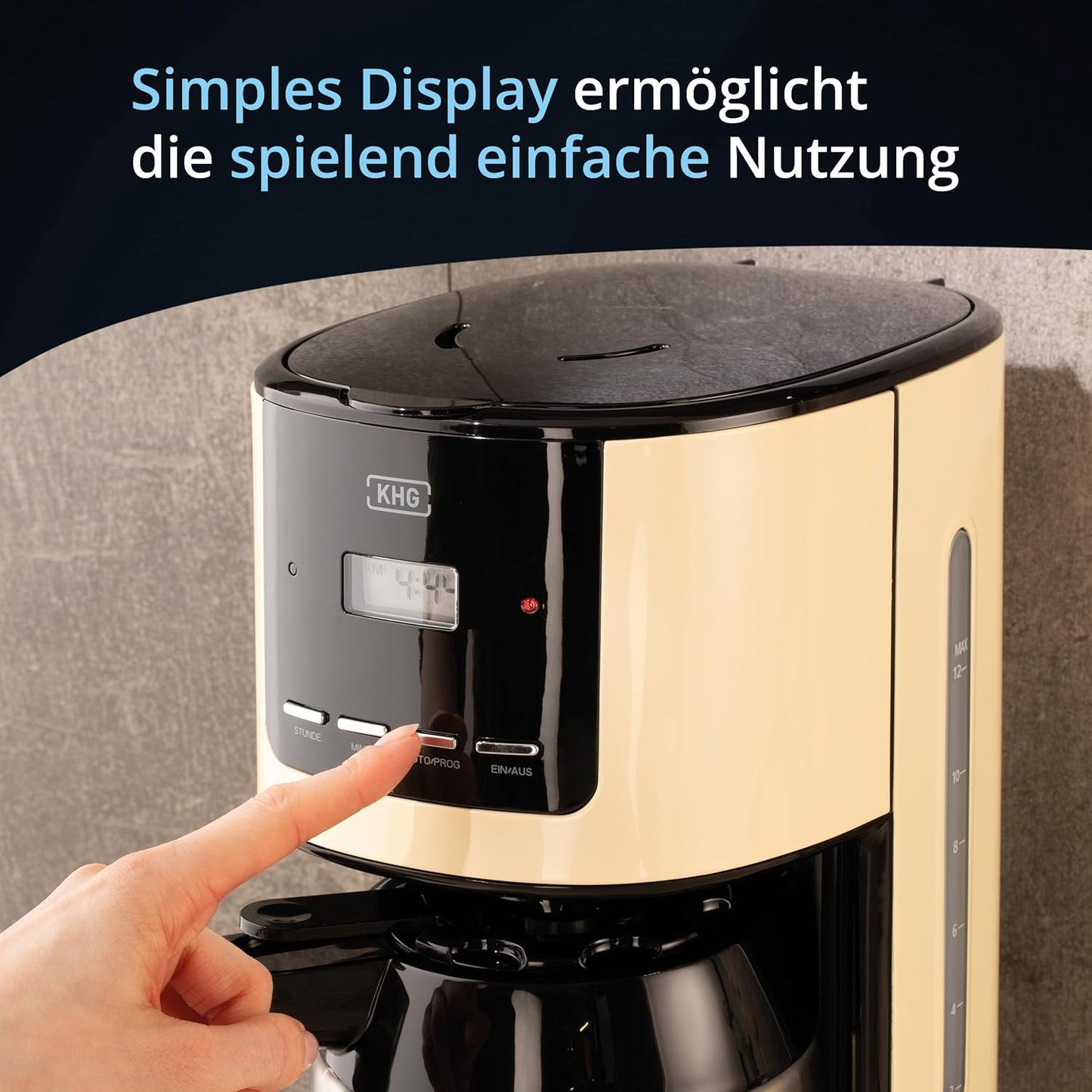 Kaffeemaschine TKA-182 mit Thermo-Kanne