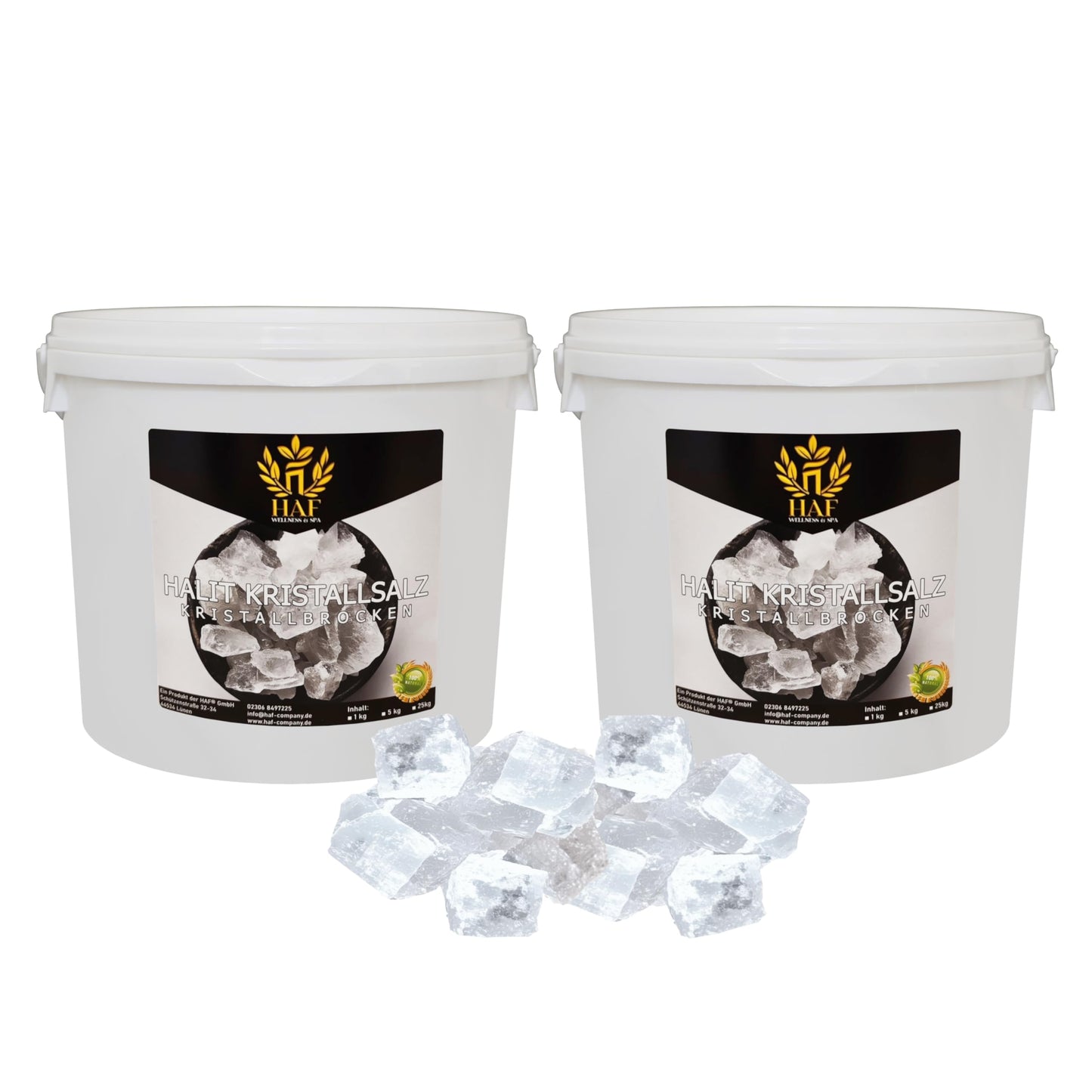 Halit Salzbrocken, 2 x 5 kg, 2-5 cm, 2 x 5 kg