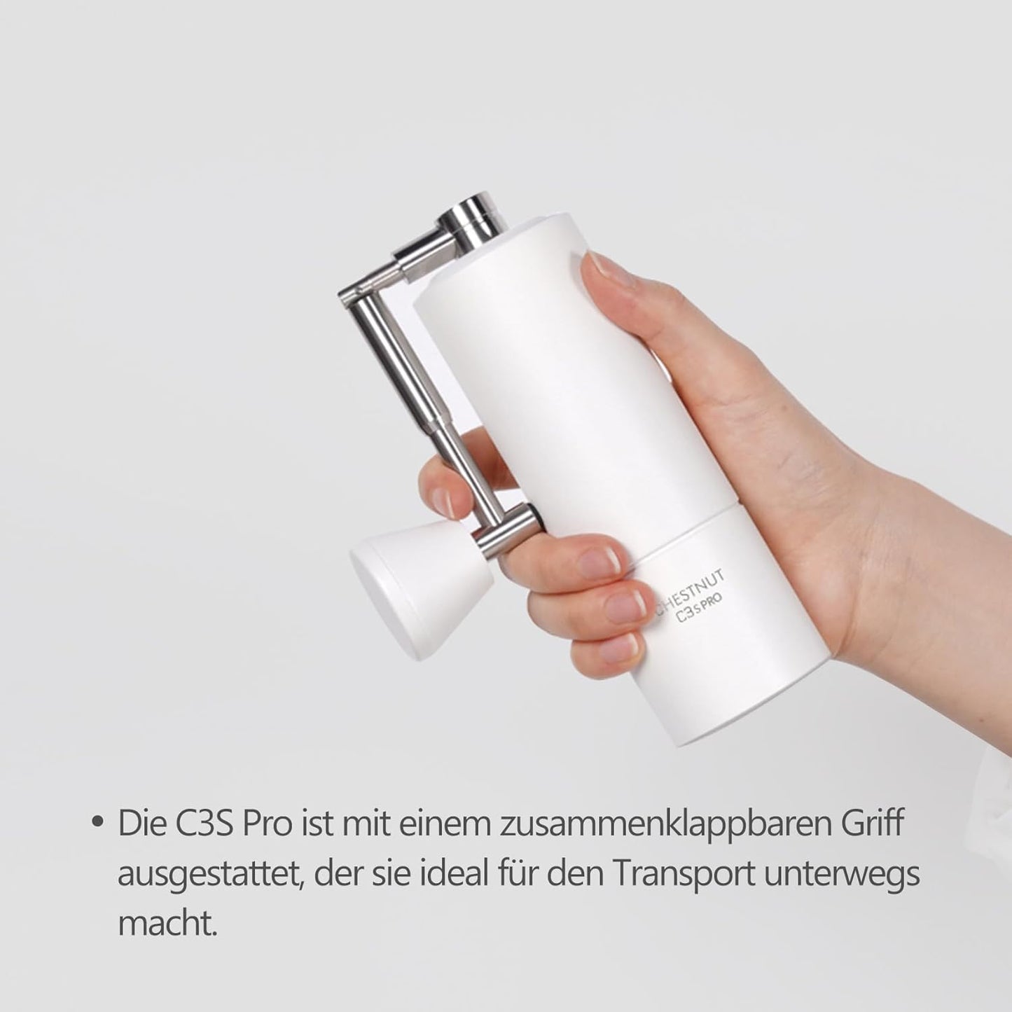Manuelle Kaffeemühle C3S Pro, C3S Pro Weiß