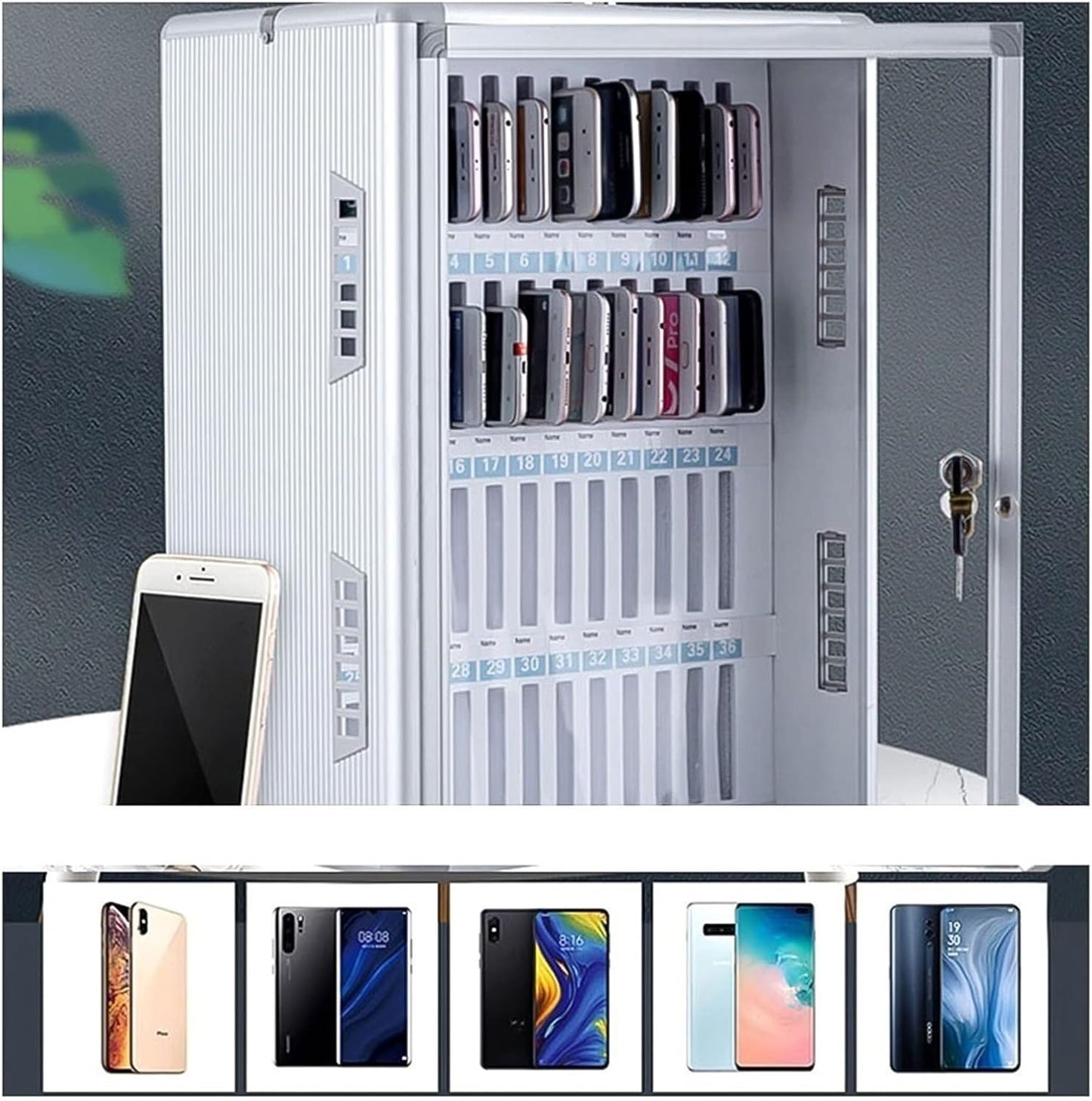 Handy-Safe Aufbewahrungsschrank (24 Slots), 24