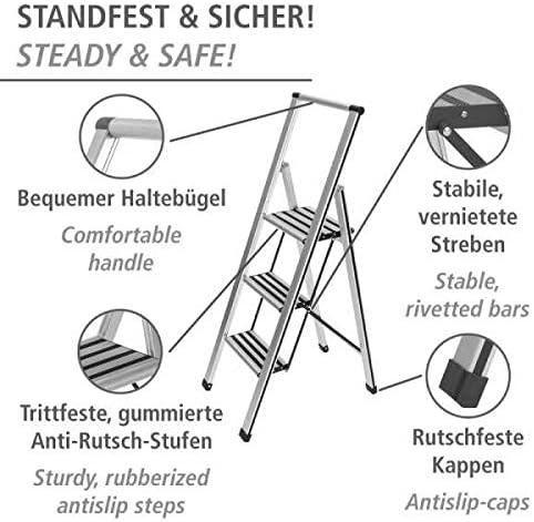 Haushaltsleiter, Silber; 3 Stufen