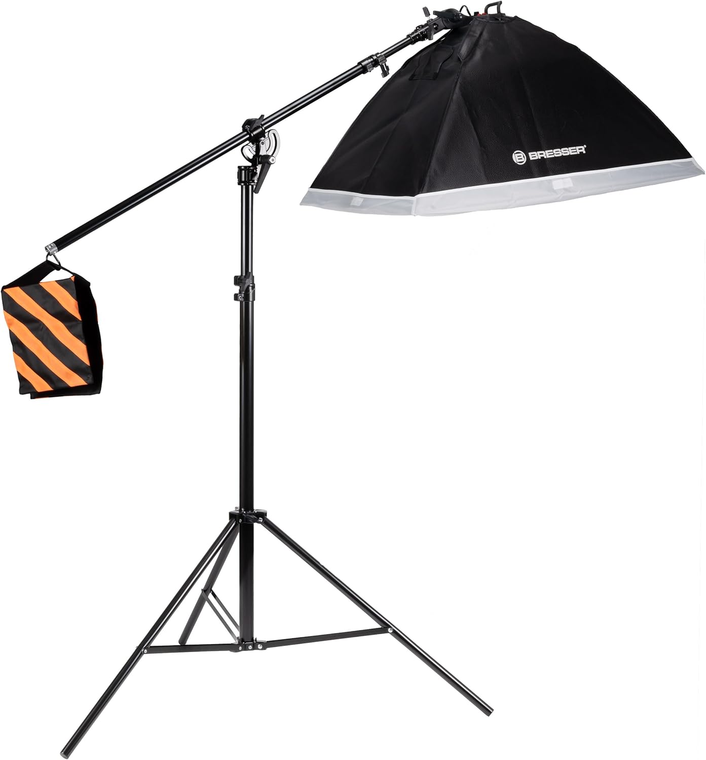 LED-Tageslicht-Set mit Softboxen und Boomarm