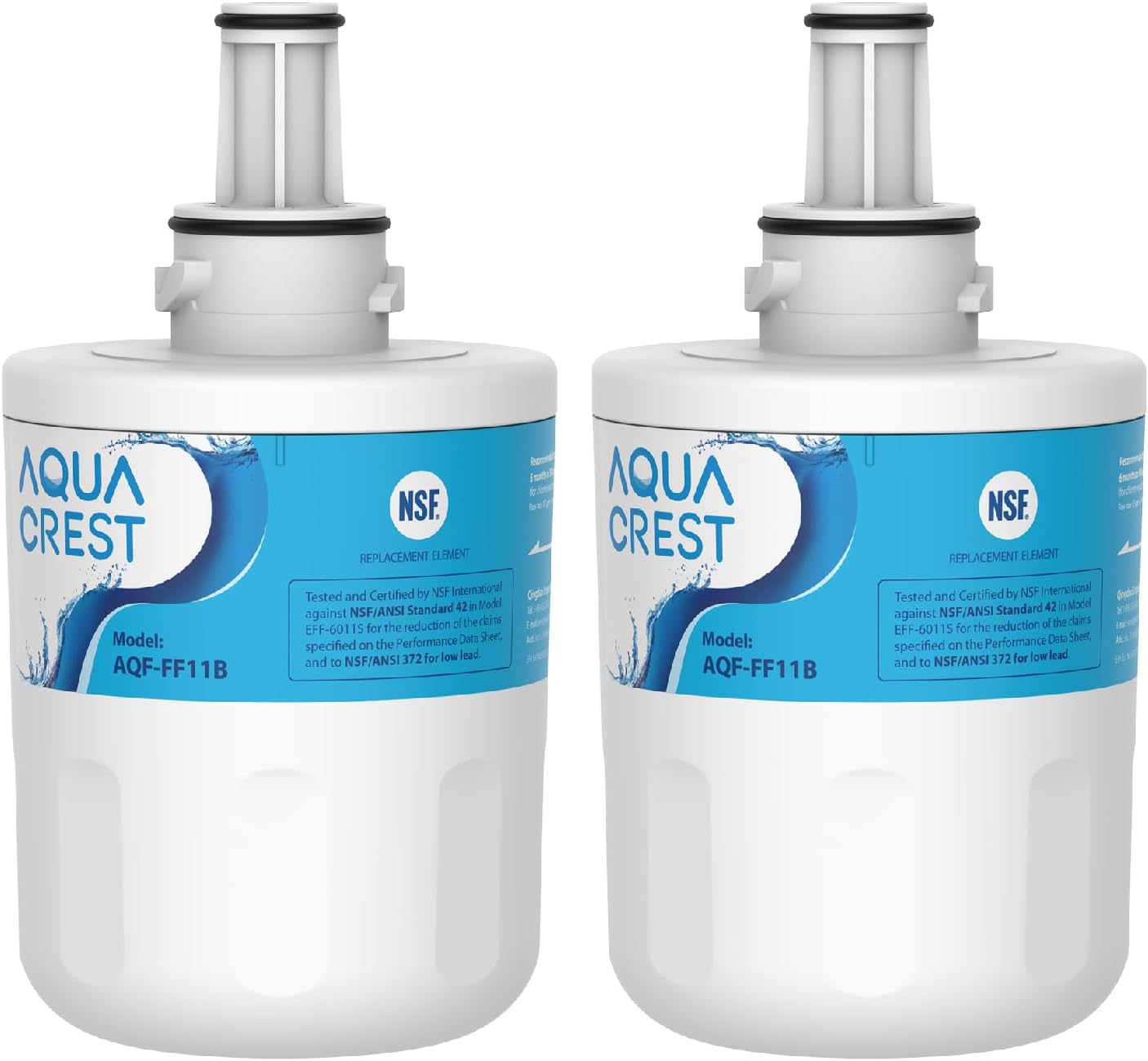 Kühlschrank-Wasserfilter-Set (2 Stück), 2 Count (Pack of 1)