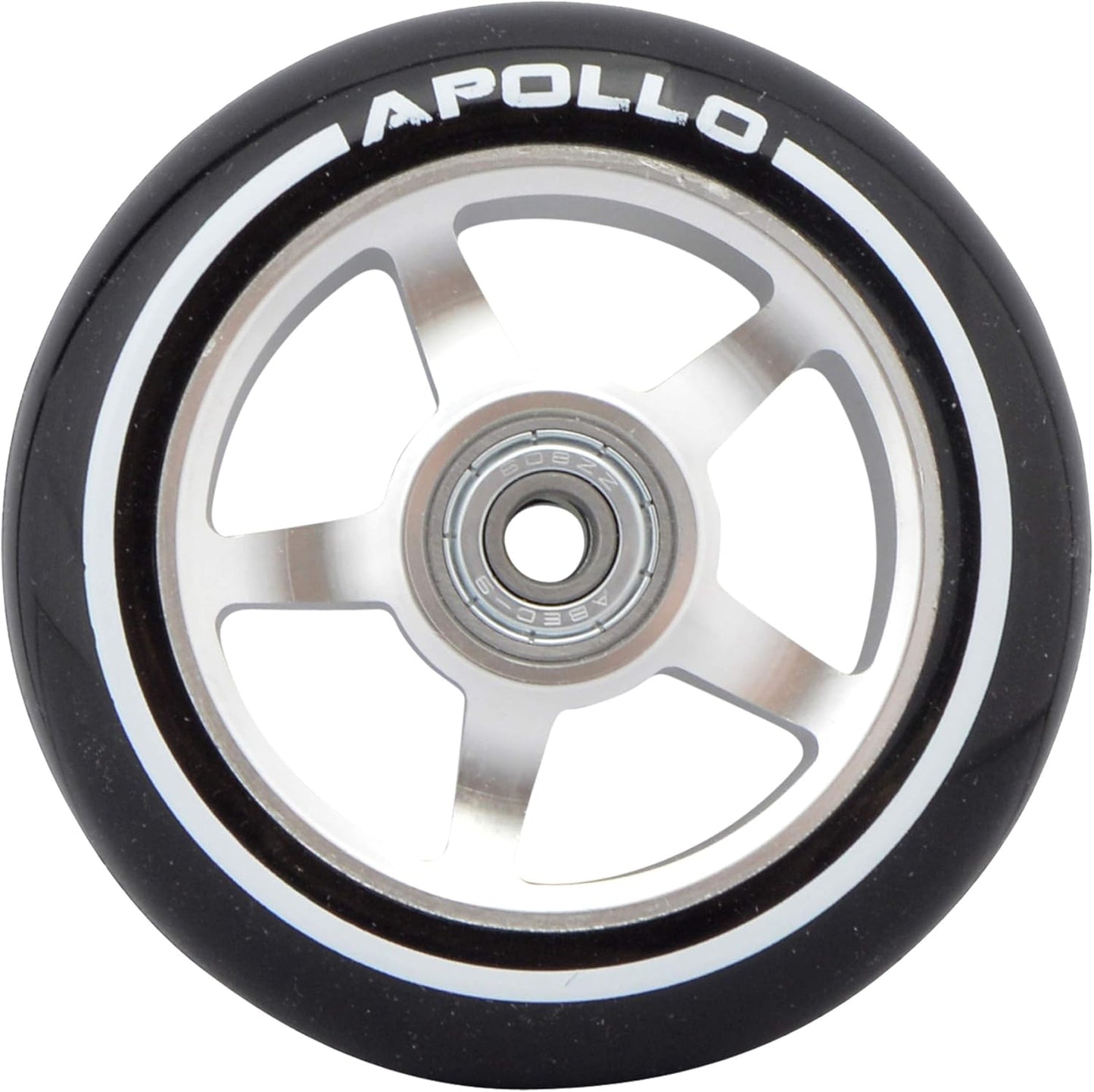Stunt Scooter Ersatzräderset Pro Wheels, 100mm - Silber