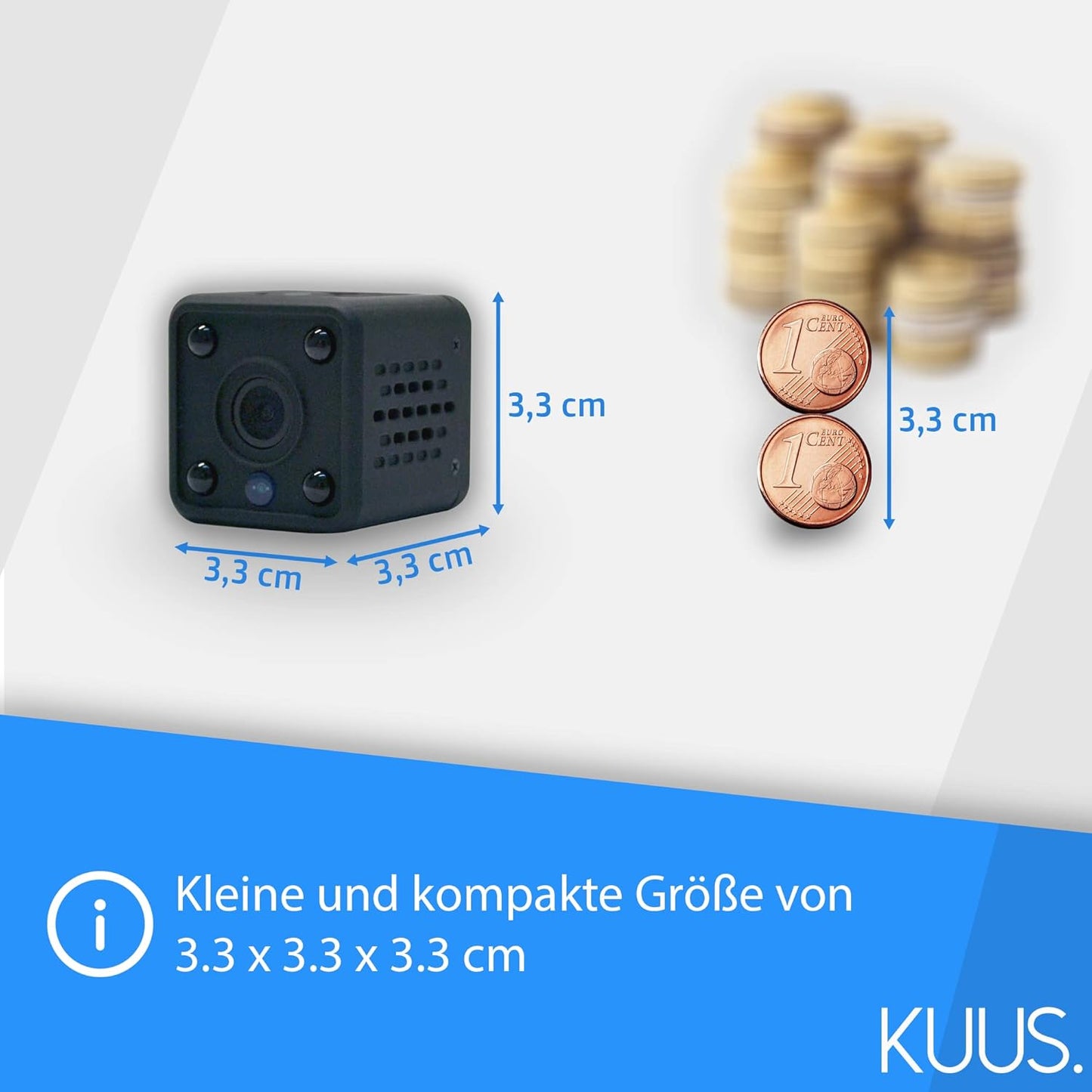 Mini Überwachungskamera mit Bewegungsmelder