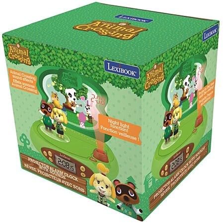 Animal Crossing 3D Projektions-Wecker mit Soundeffekte, Animal Crossing