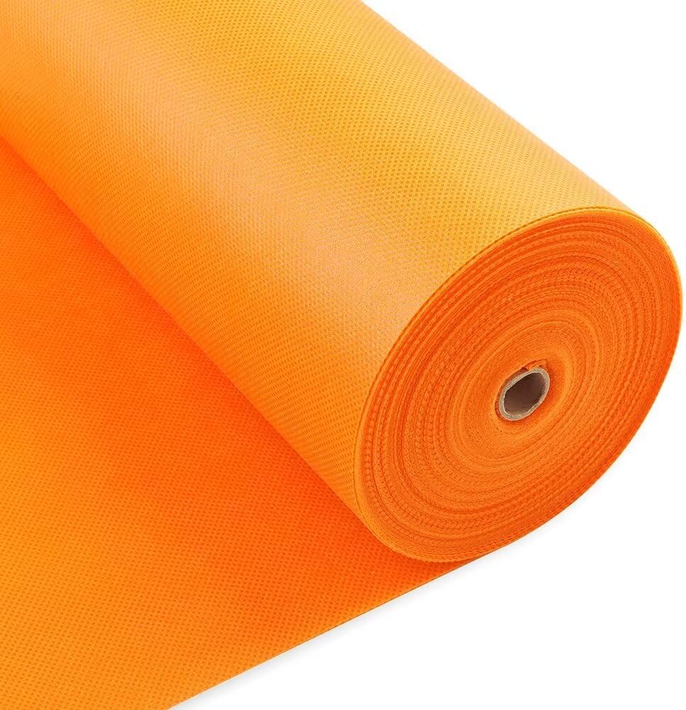 Einweg-Tischdeckenrolle, 25 m, Orange 118 x 2500 cm (Rechteckig)