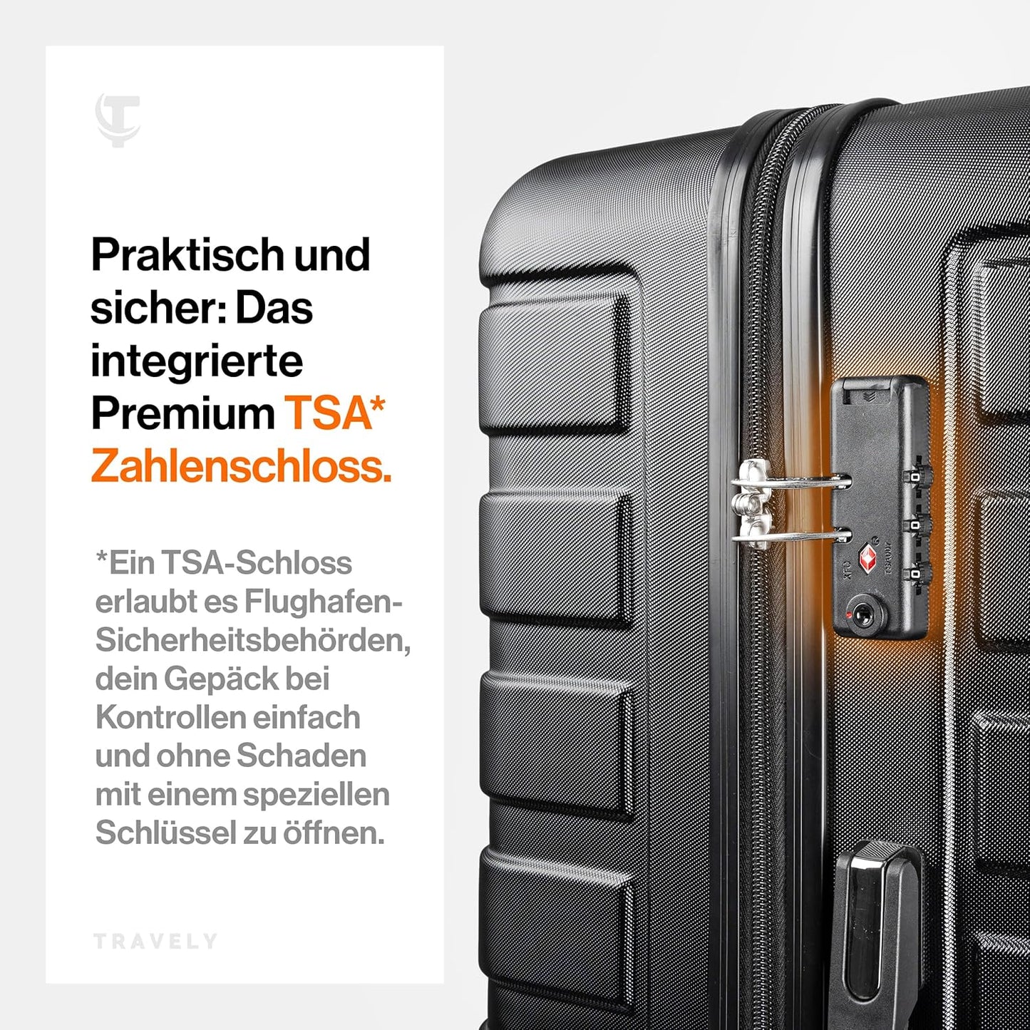 Hartschalenkoffer XL, XL Nachtschwarz