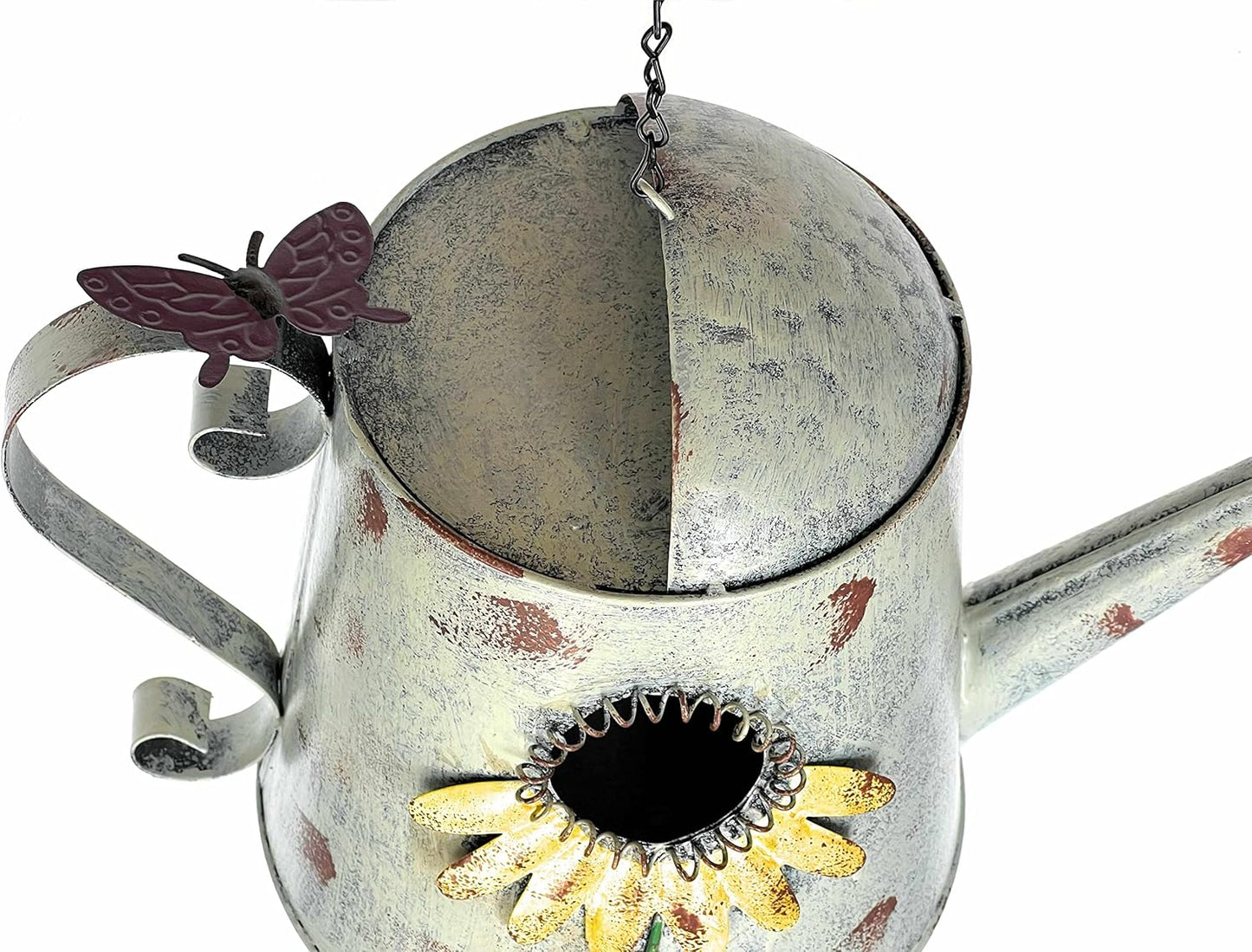 Vogelhaus Nistkasten aus Metall zum Aufhängen