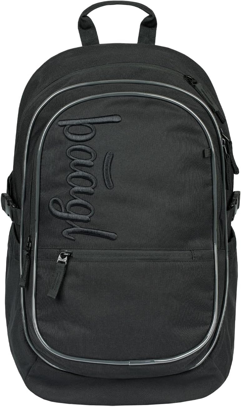 Schulrucksack-Set für Grundschüler (3-teilig), Uni Schwarz