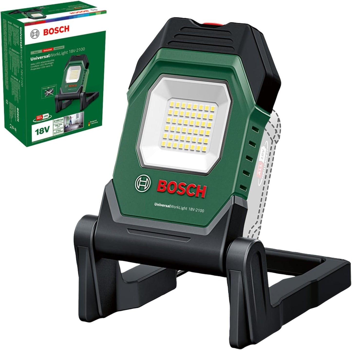 Akku-LED-Arbeitsleuchte UniversalWorkLight 18V-2100