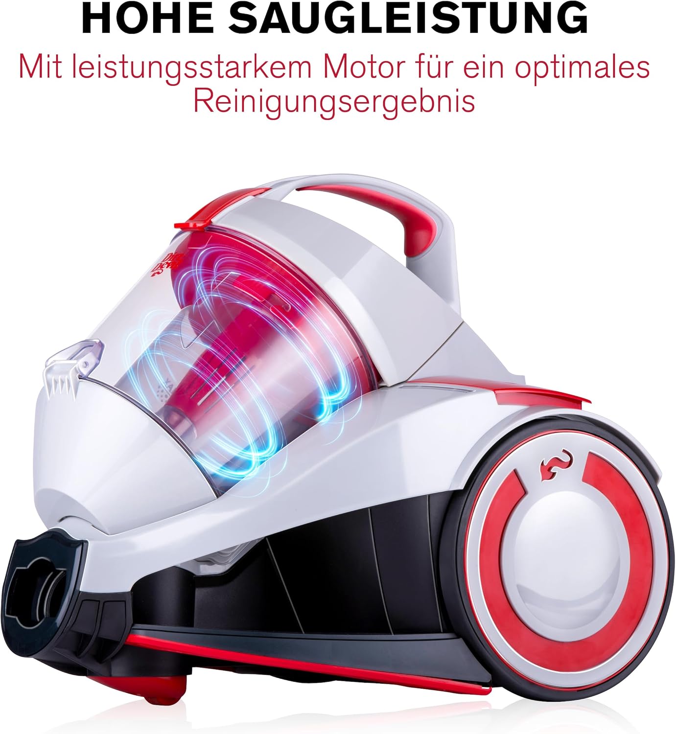 Beutelloser Staubsauger DD2502 mit HEPA-Filter, DD2502