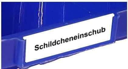 26-teiliges Stapelboxen-Set mit Schildcheneinschub, Gr. 3