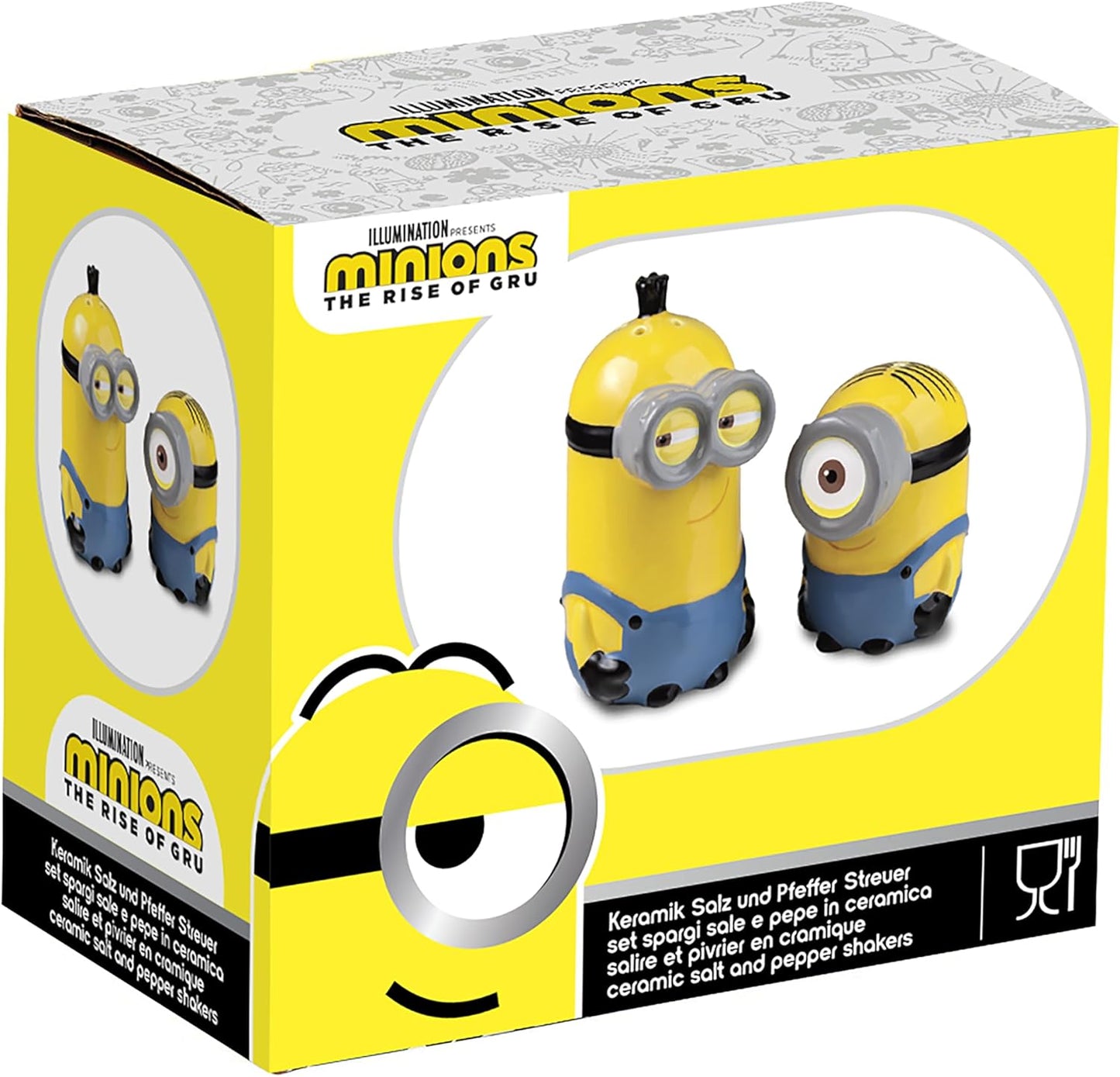 Minions Salz- und Pfefferstreuer-Set