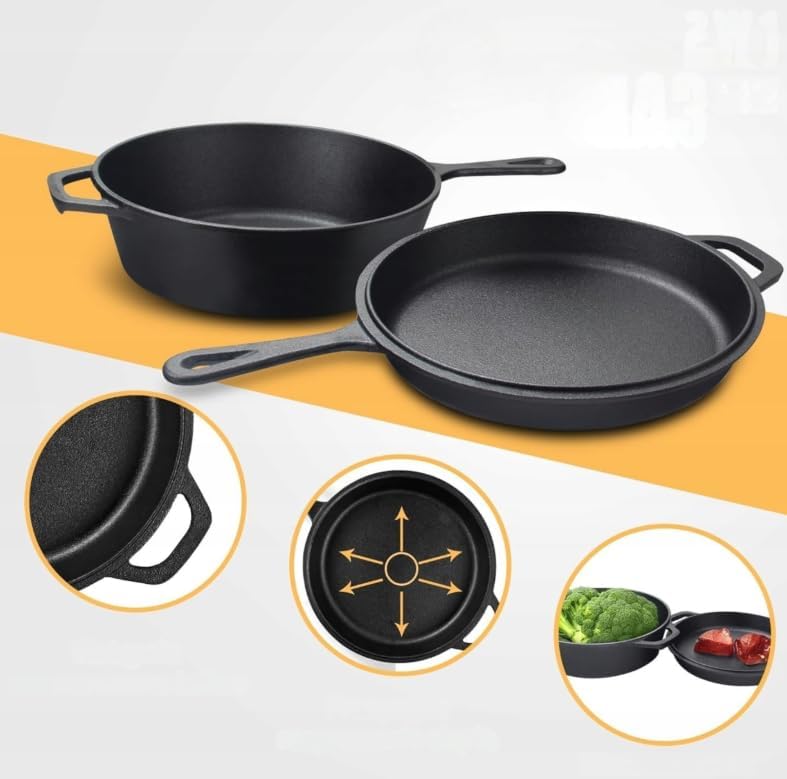 3in1 Dutch mit Pfanne und Deckel KD4245