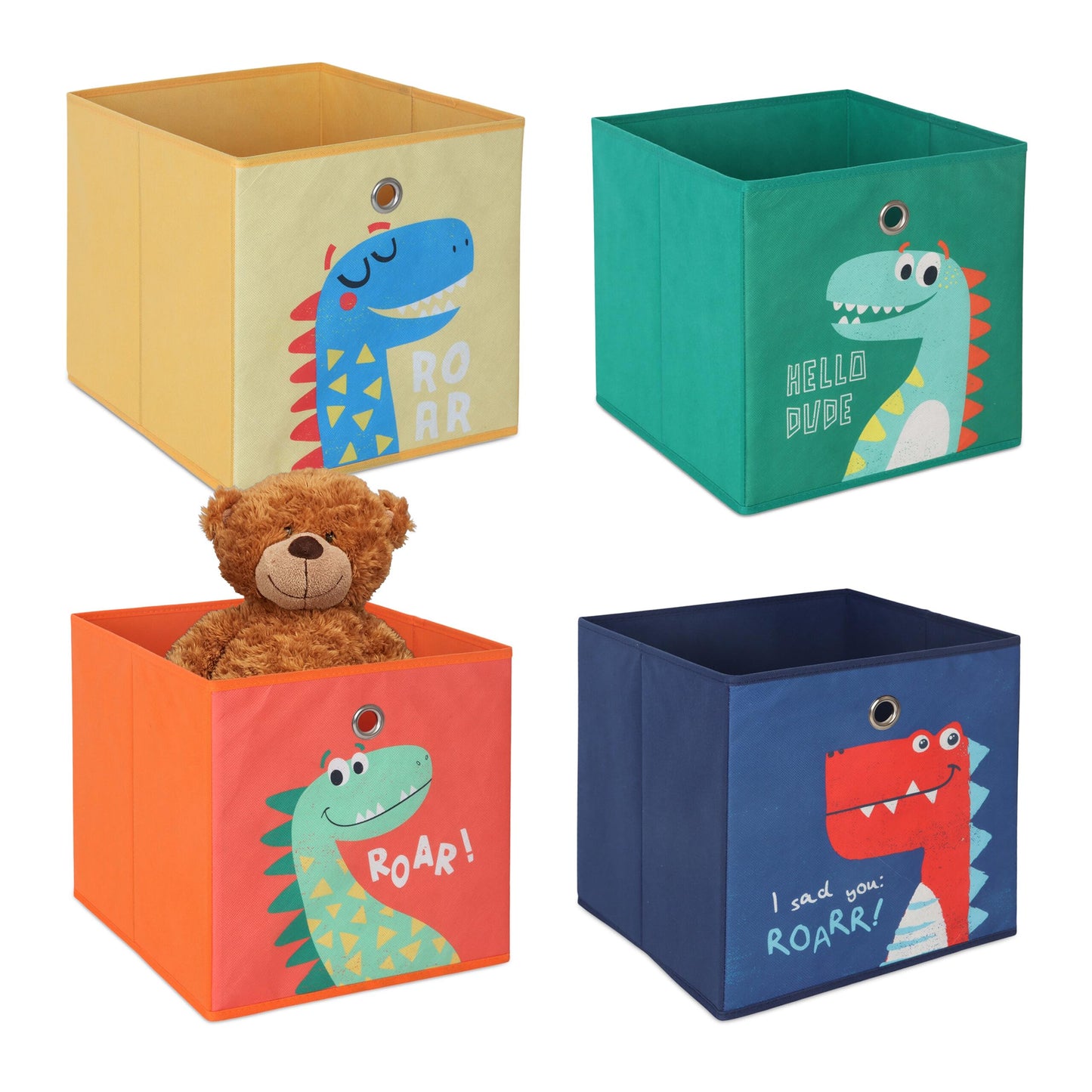 Kinder Aufbewahrungsboxen-Set, E