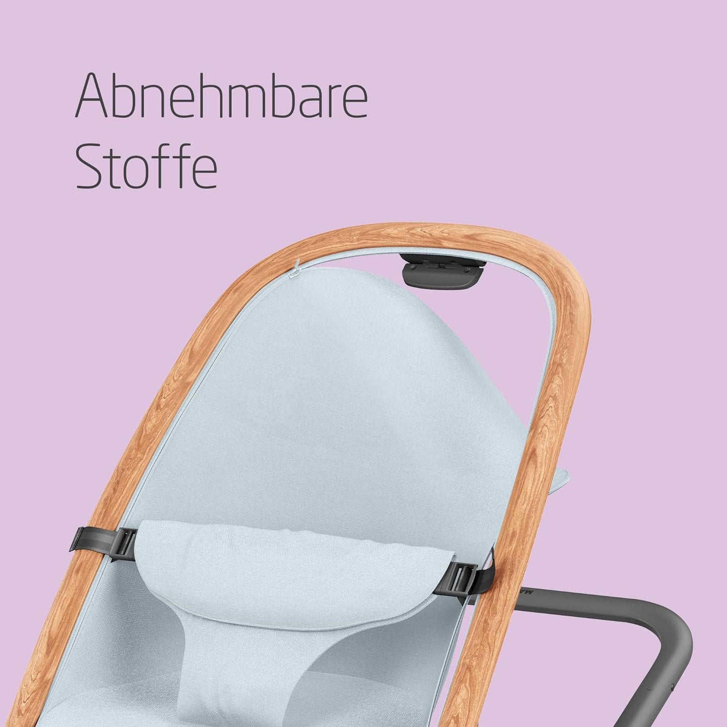 Kori 2-in-1-Babywippe, Essential Grey