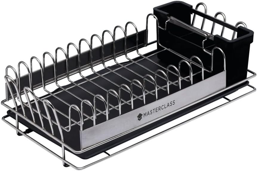 Geschirrabtropfer mit Besteckablage