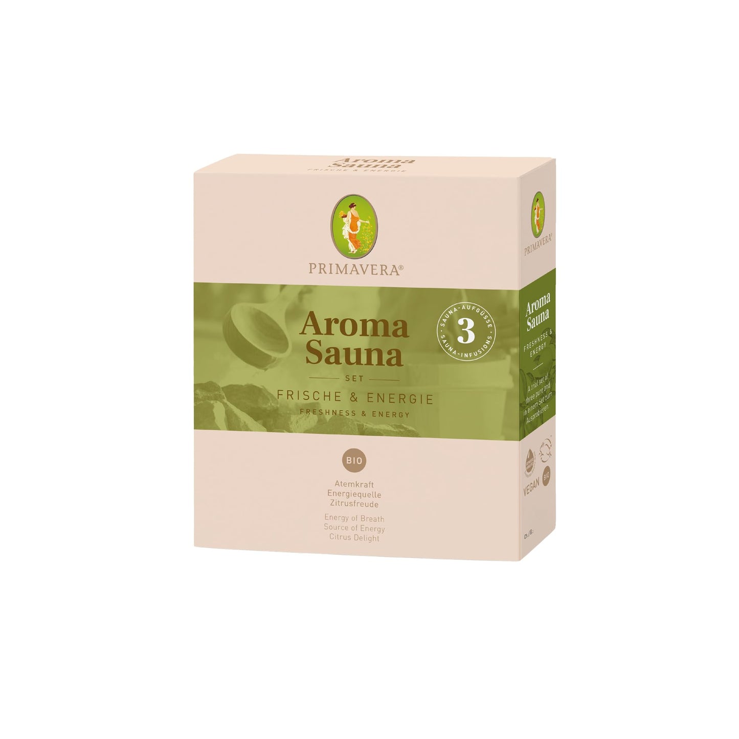 Aroma Saunaöl-Set Frische & Energie, Set Frische & Energie bio