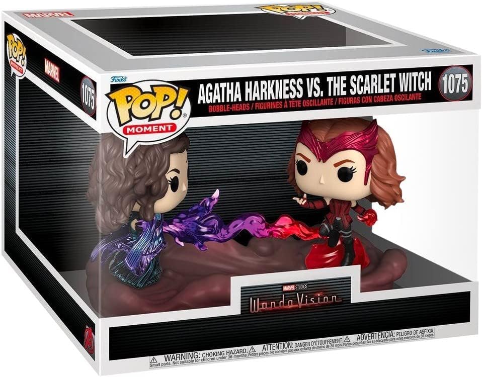 POP! Moment: Marvel - Wanda Maximoff VS Agatha - WandaVision