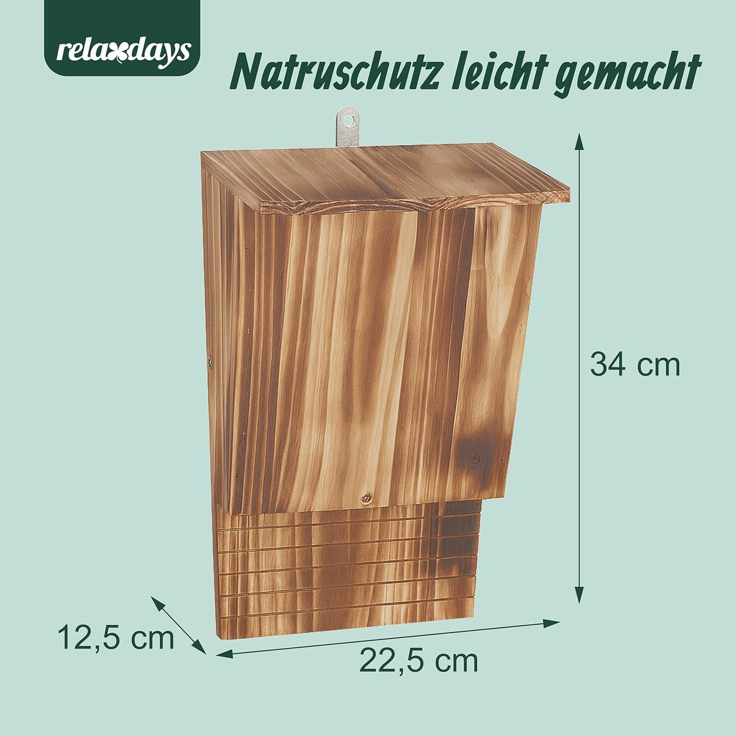 4er-Set Fledermauskasten