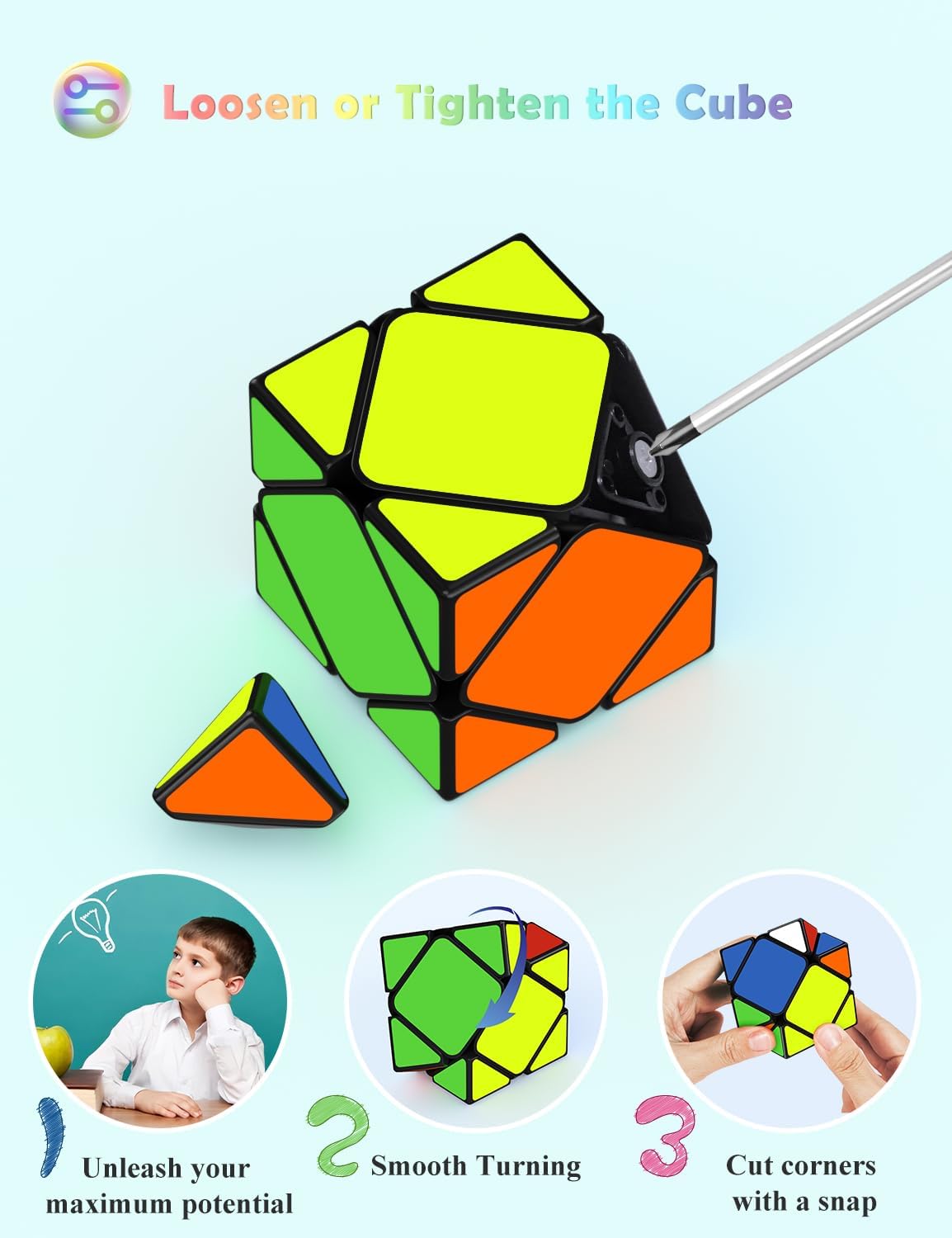 Speed Cube Set, Irregular Cube
