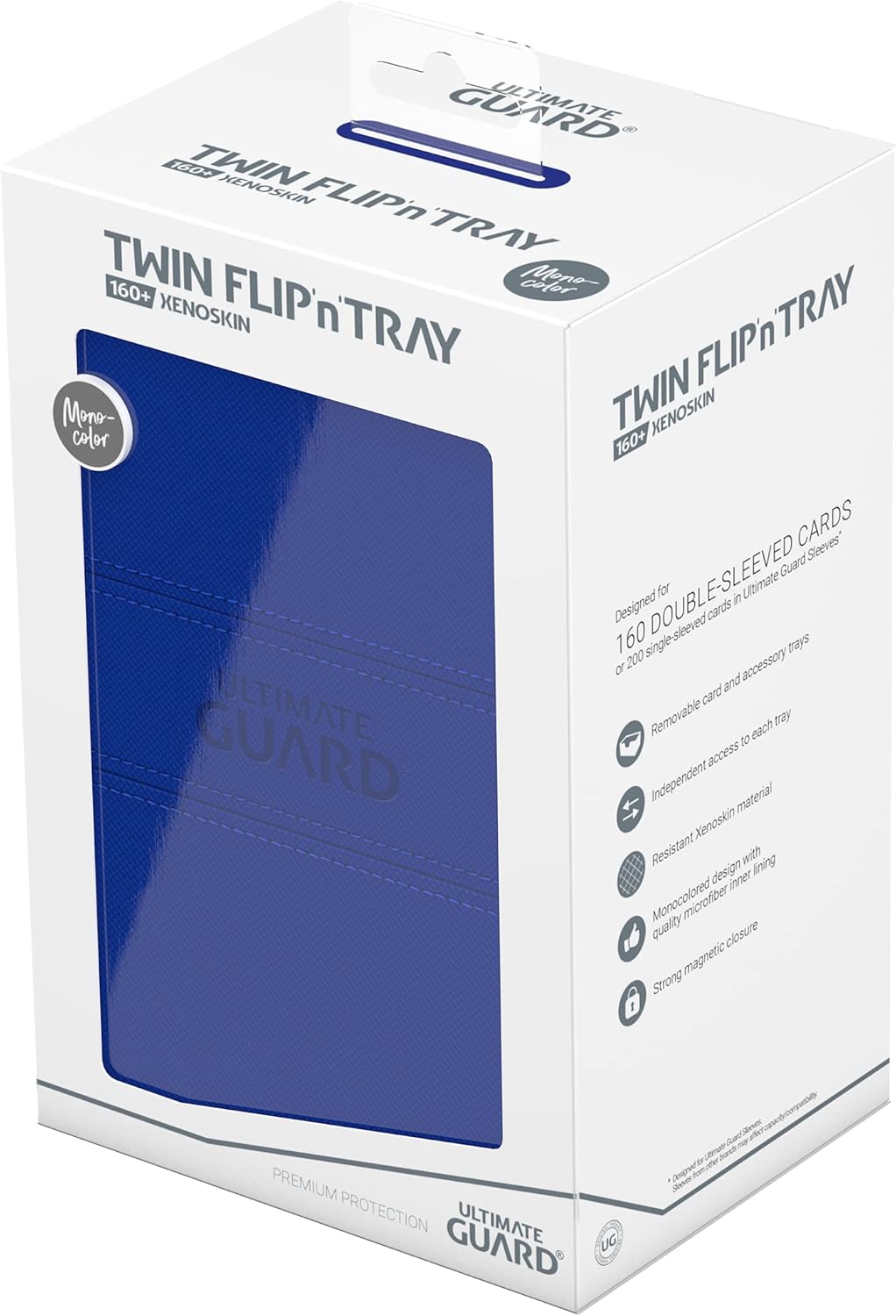 Twin Flip'n'Tray 160+ XenoSkin, Blau