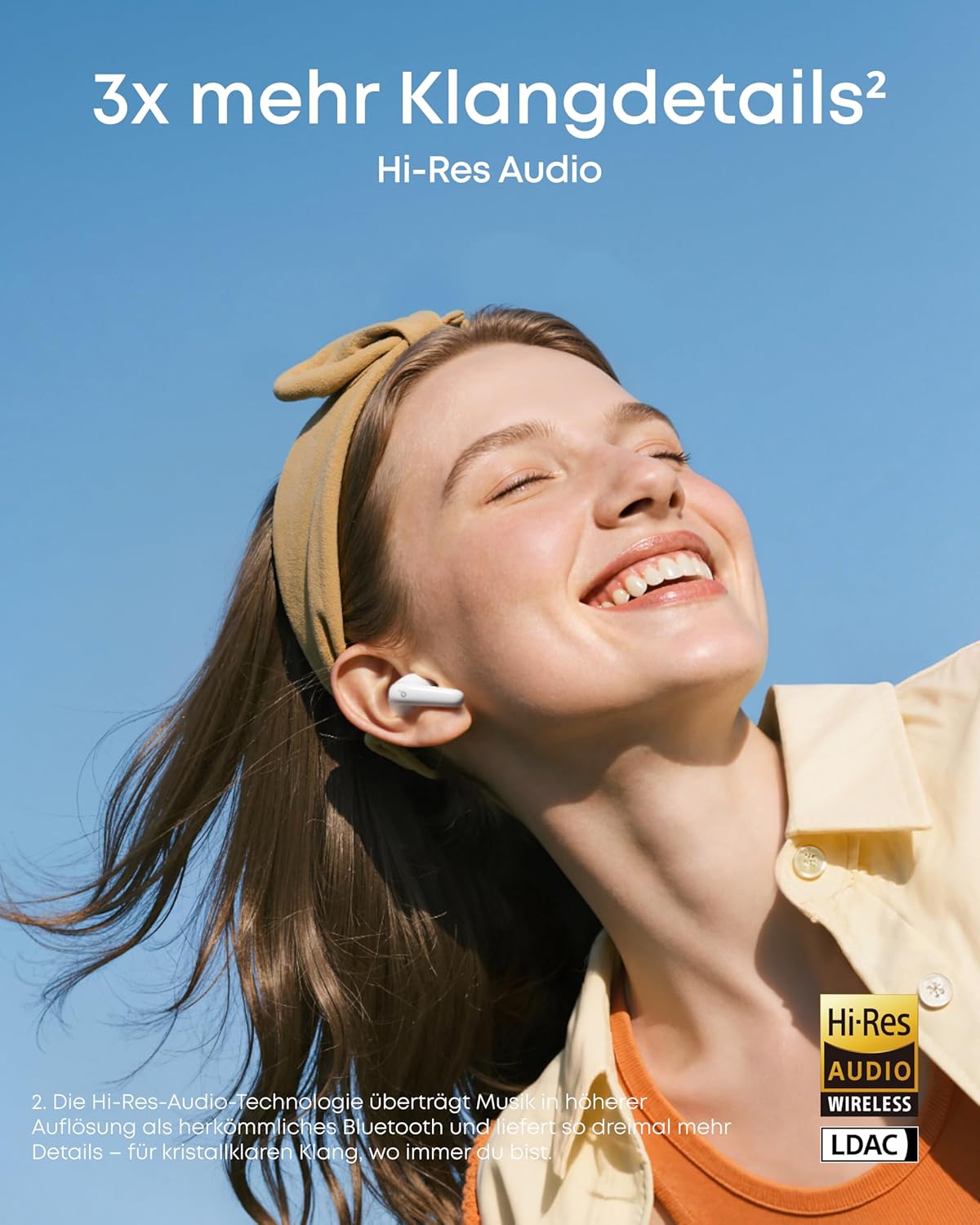 P31i Noise Cancelling Kopfhörer, Weiß