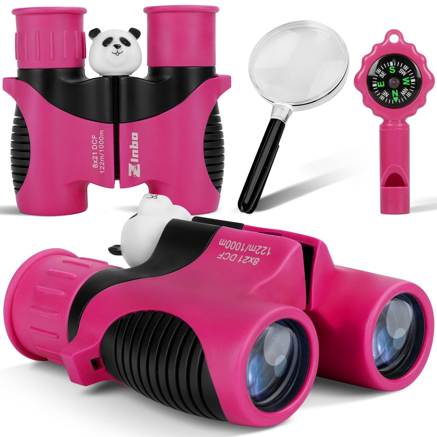 Fernglas für Kinder, rosarot