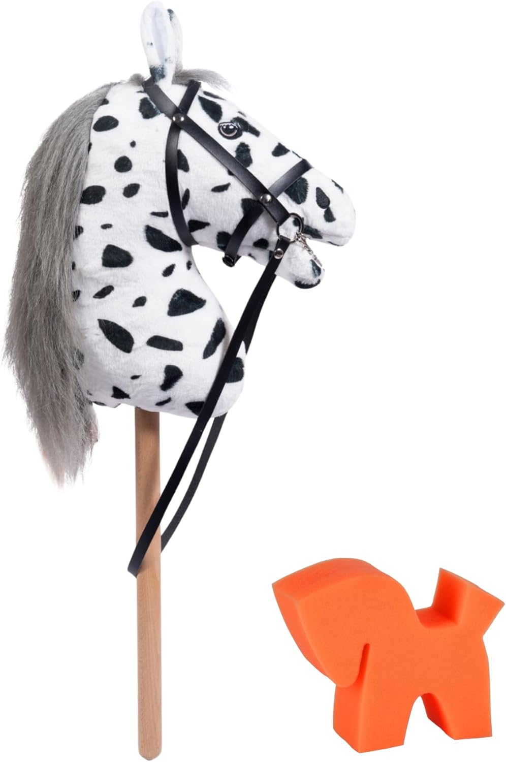 Hobby Horse Maya inkl. Putzschwamm & Trense, Maja (Weiss)
