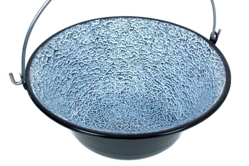 Emaillierter Gulaschkessel 13L (ohne Deckel), 13 Liter