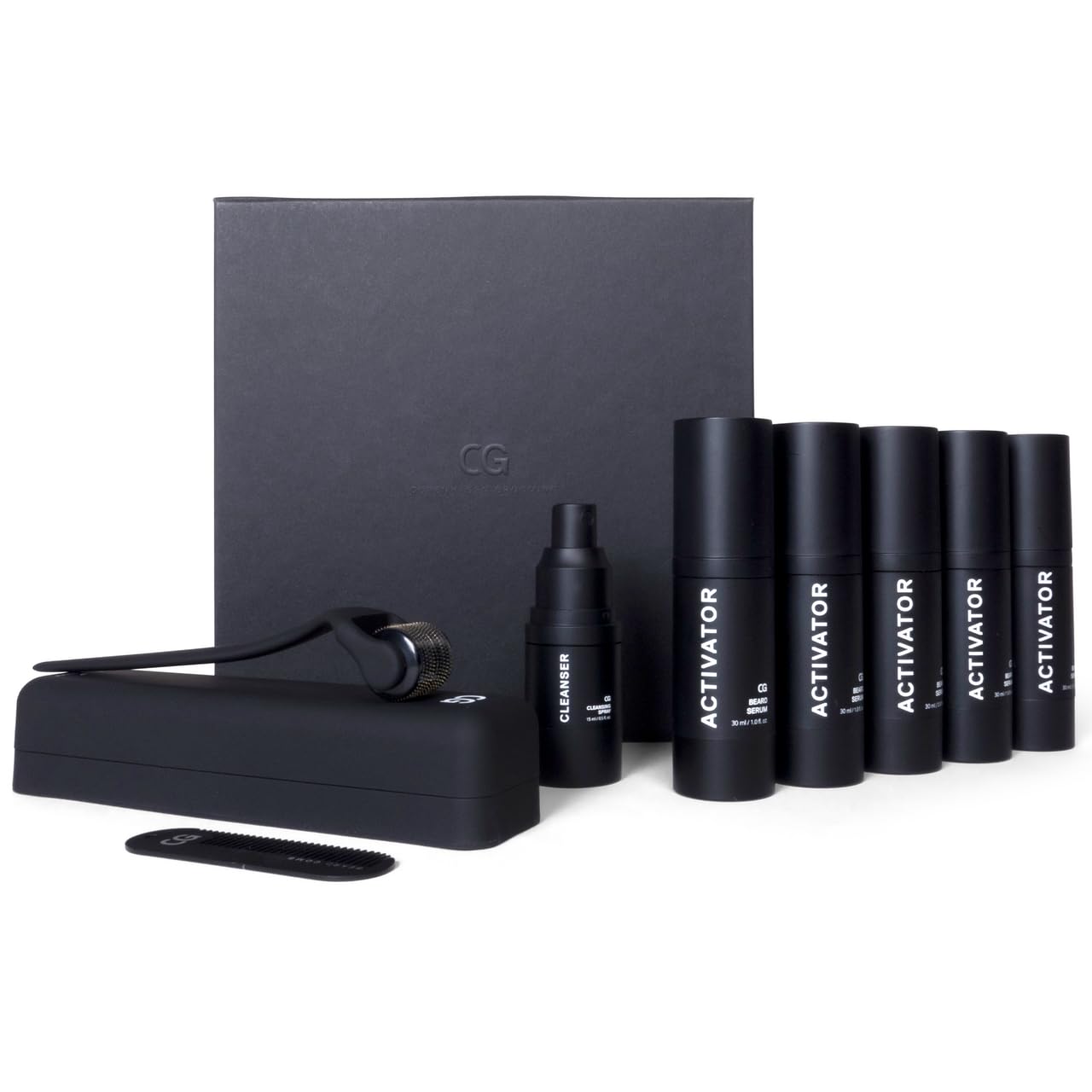 Bartwuchs-Set, 8-teiliges Set