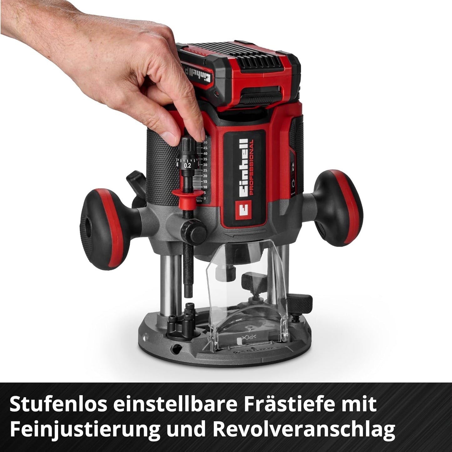 Akku-Oberfräse TP-RO 18/55